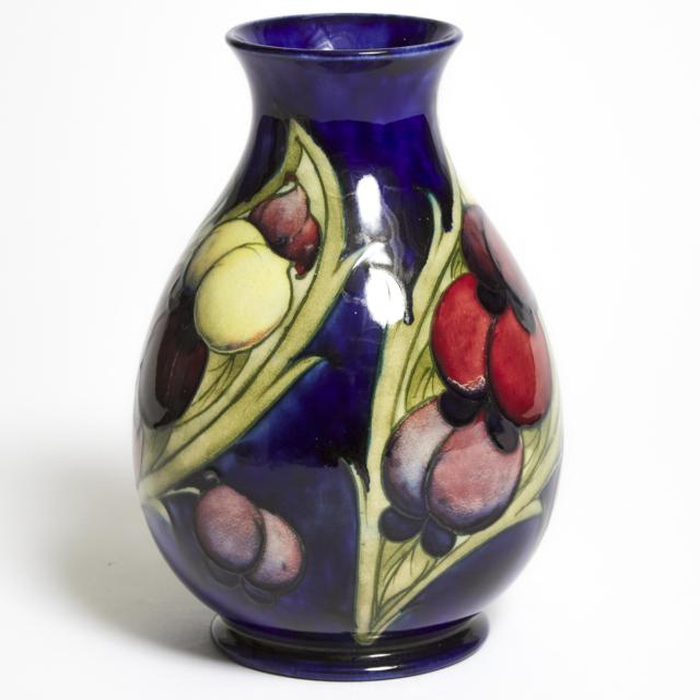Moorcroft Wisteria Panels Vase, c.1925