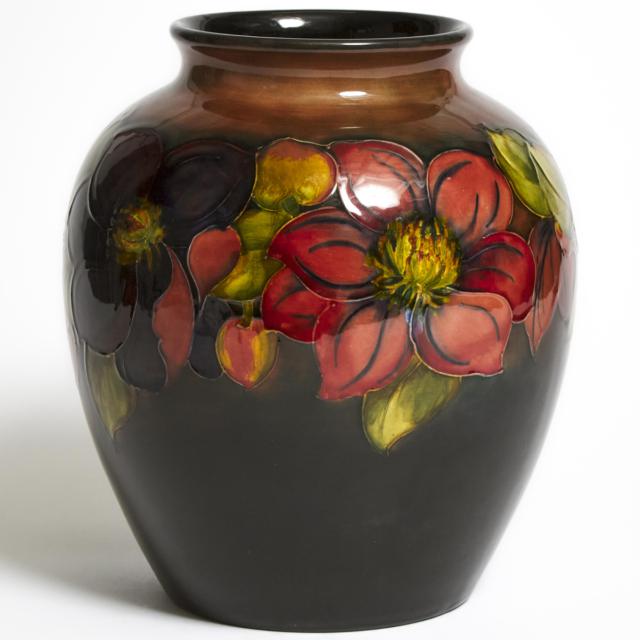 Moorcroft Flambé Clematis Vase, c.1945-49