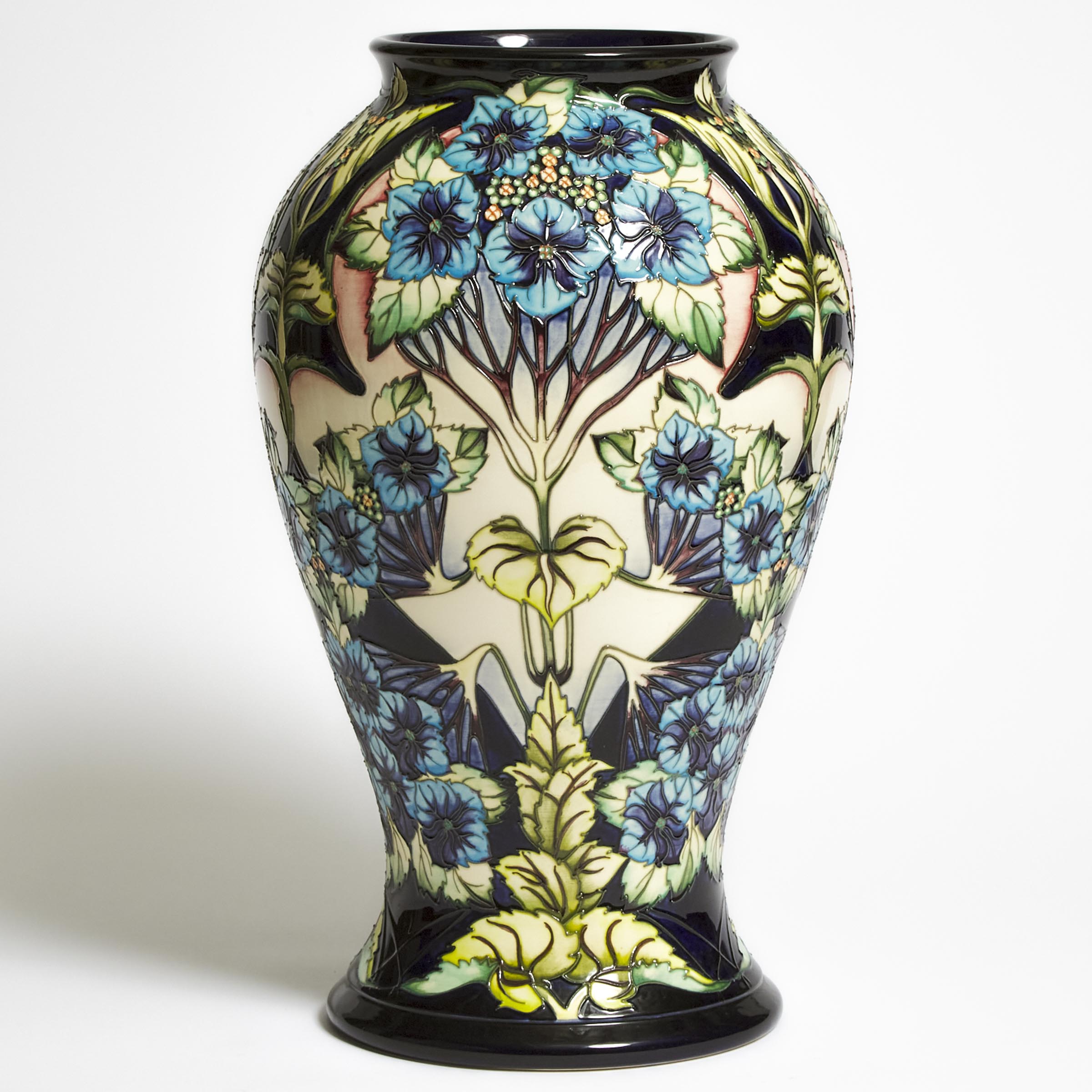 Moorcroft Profusion Large Vase, Philip Gibson, 8/100, 2001