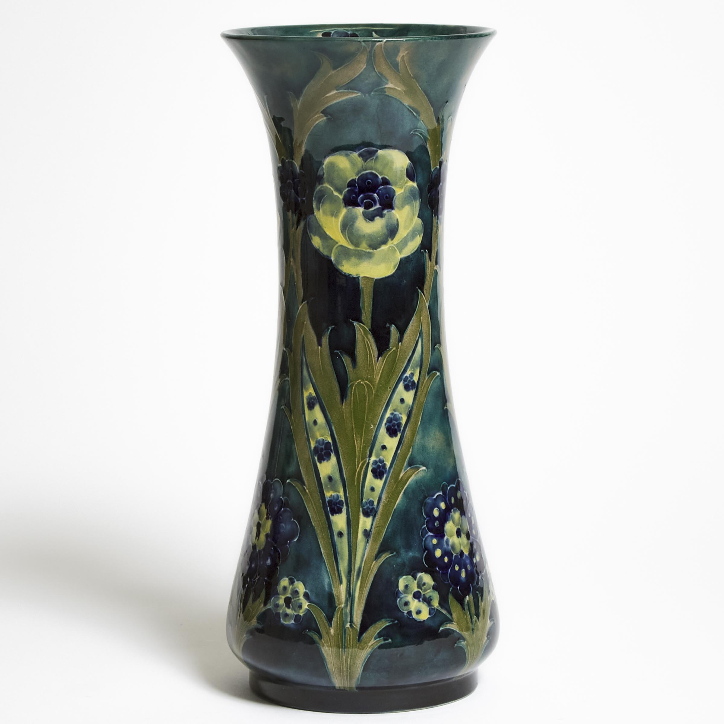 Moorcroft Late Florian Vase, c.1916-18