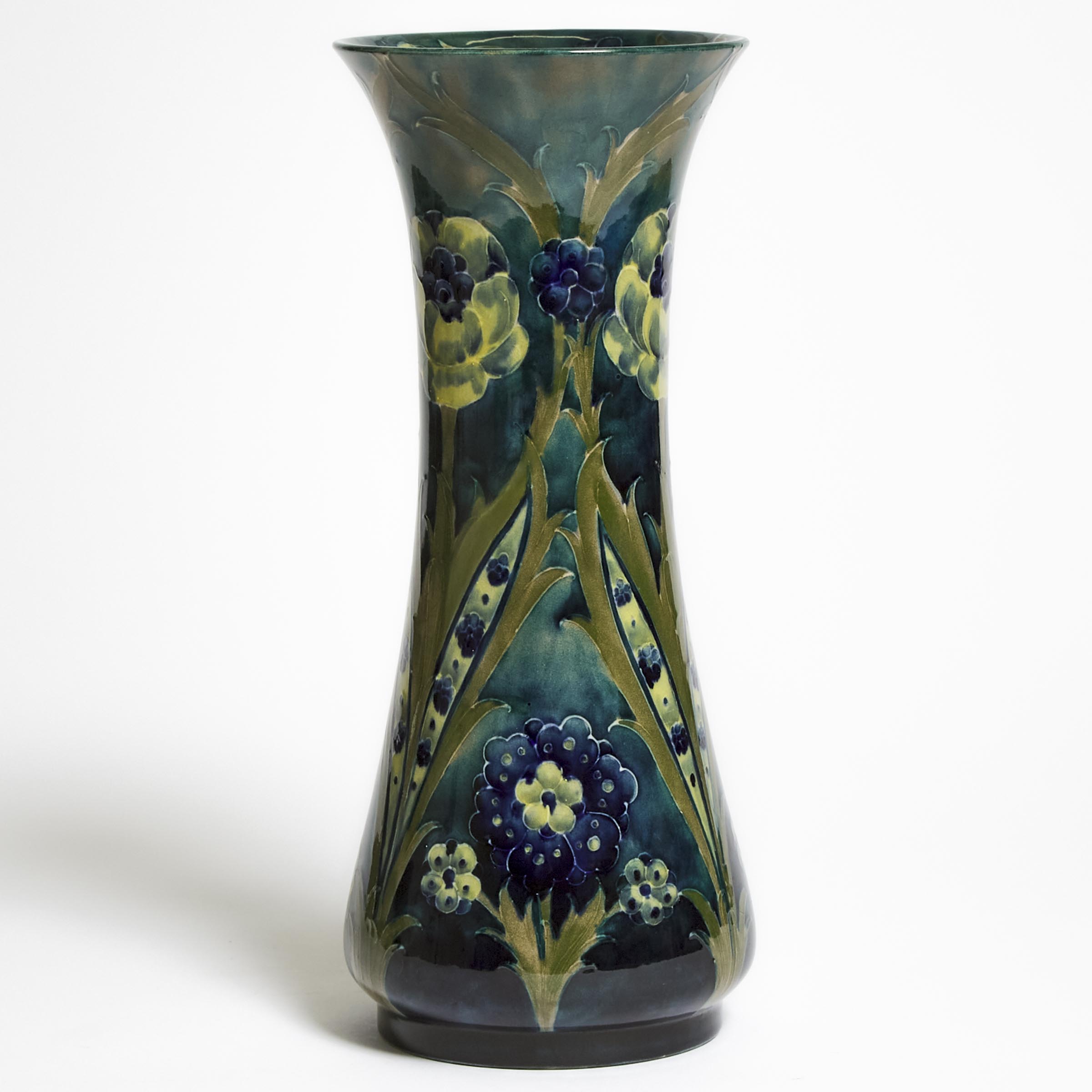 Moorcroft Late Florian Vase, c.1916-18