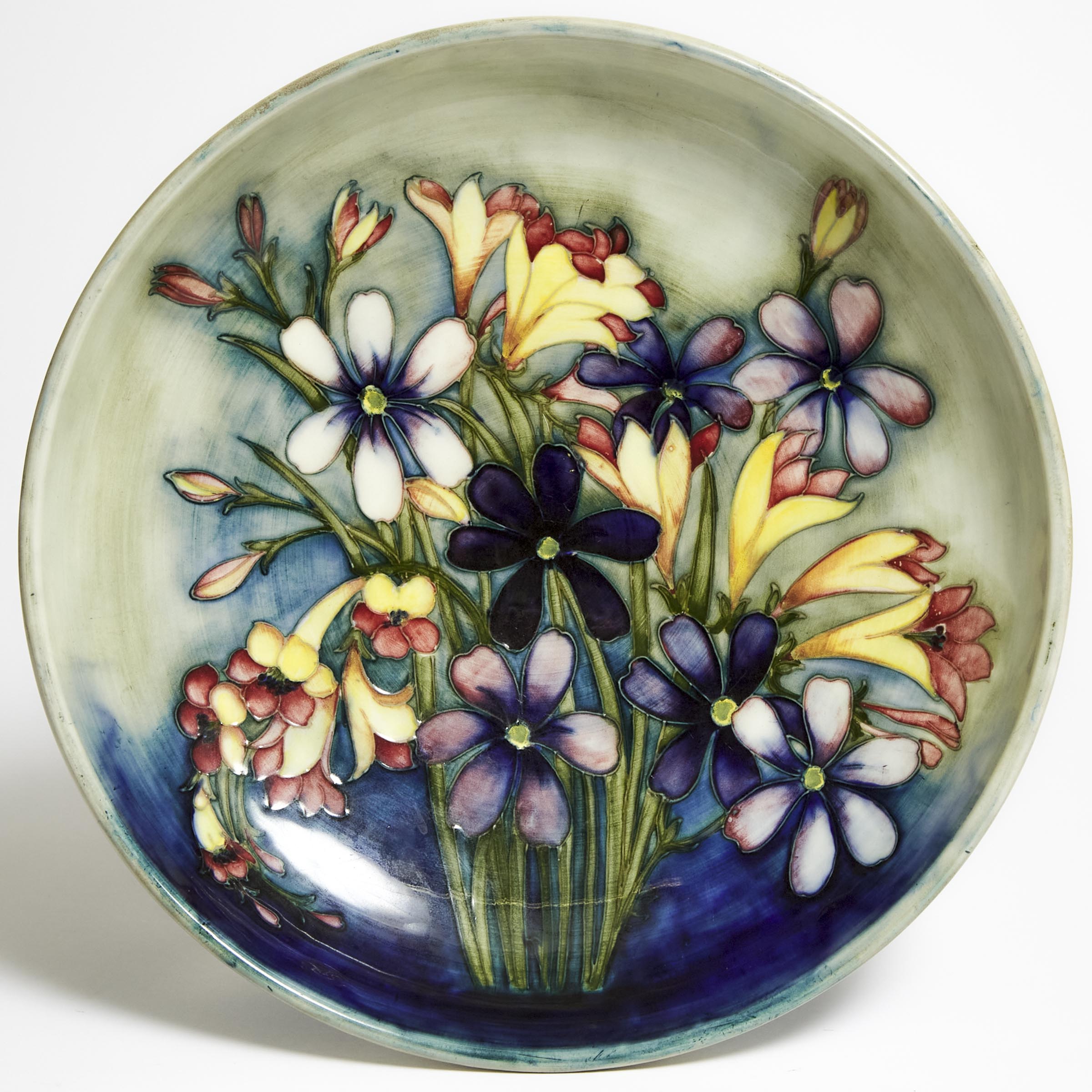 Moorcroft Spring Flowers Bowl, c.1940