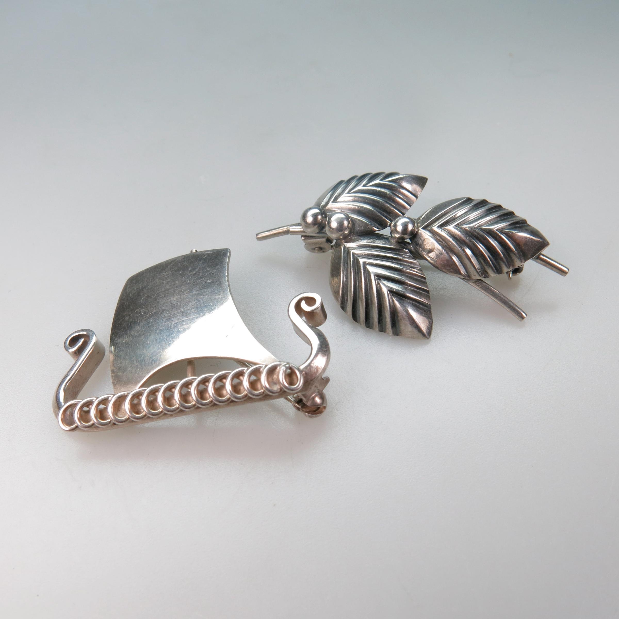 Group Of Scandinavian And Other Silver Jewellery