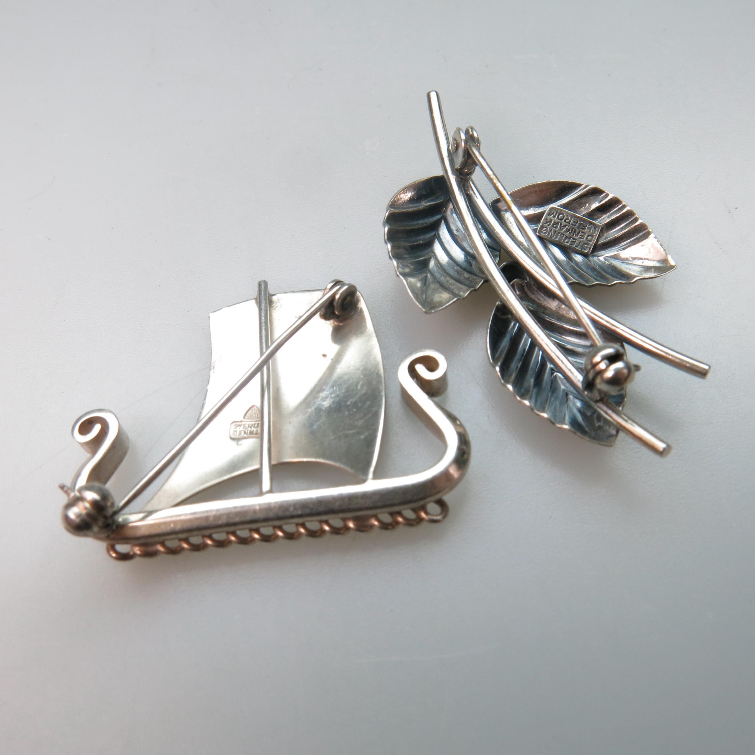 Group Of Scandinavian And Other Silver Jewellery