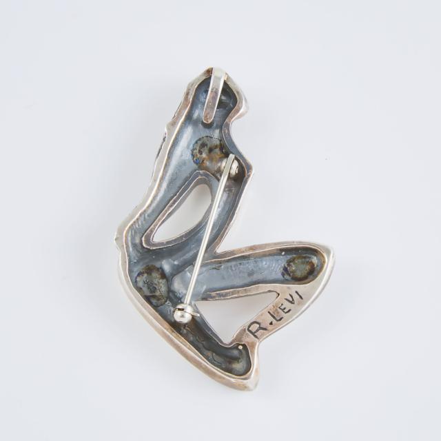 R. Levi Sterling Silver Pin/Pendant