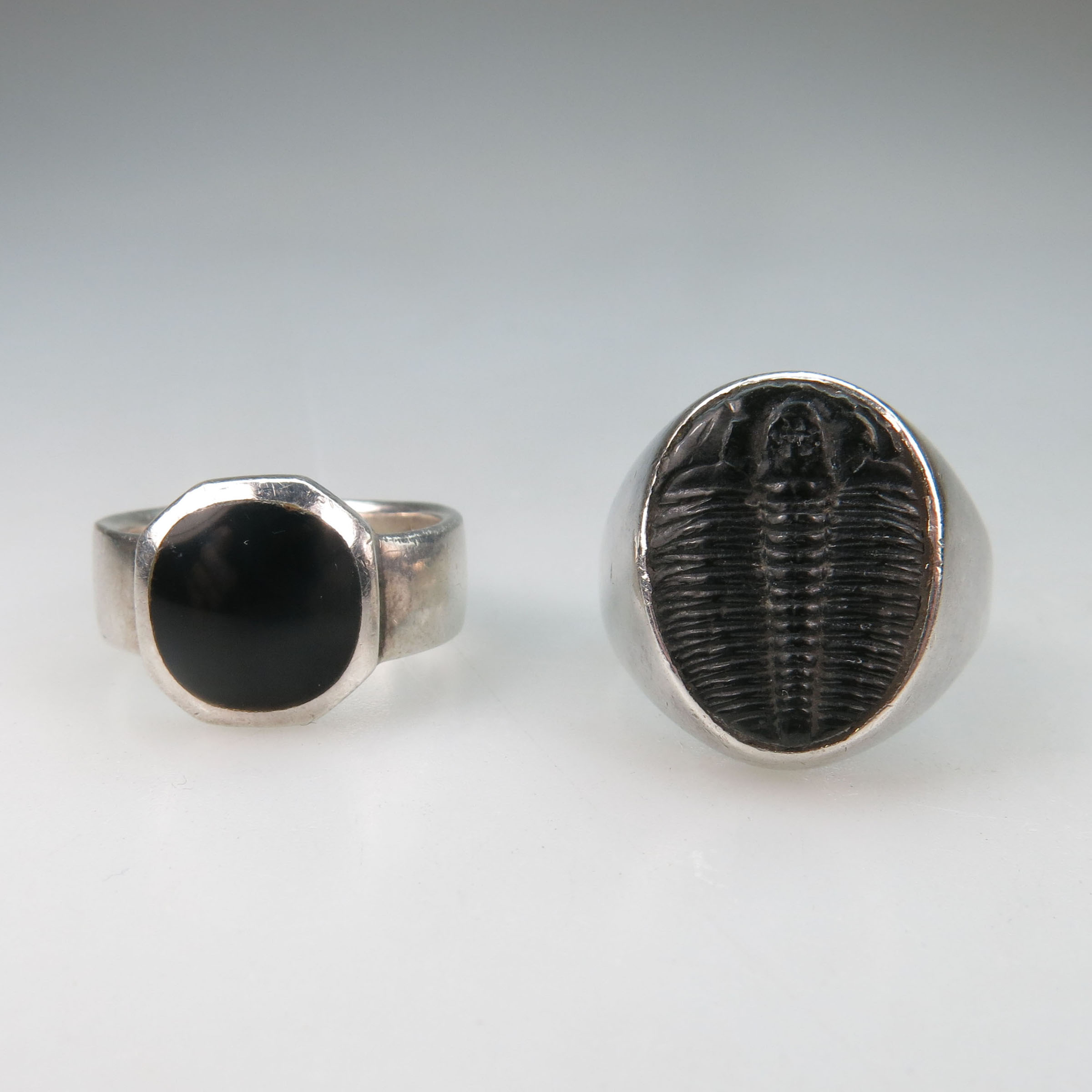 2 x Sterling Silver Rings