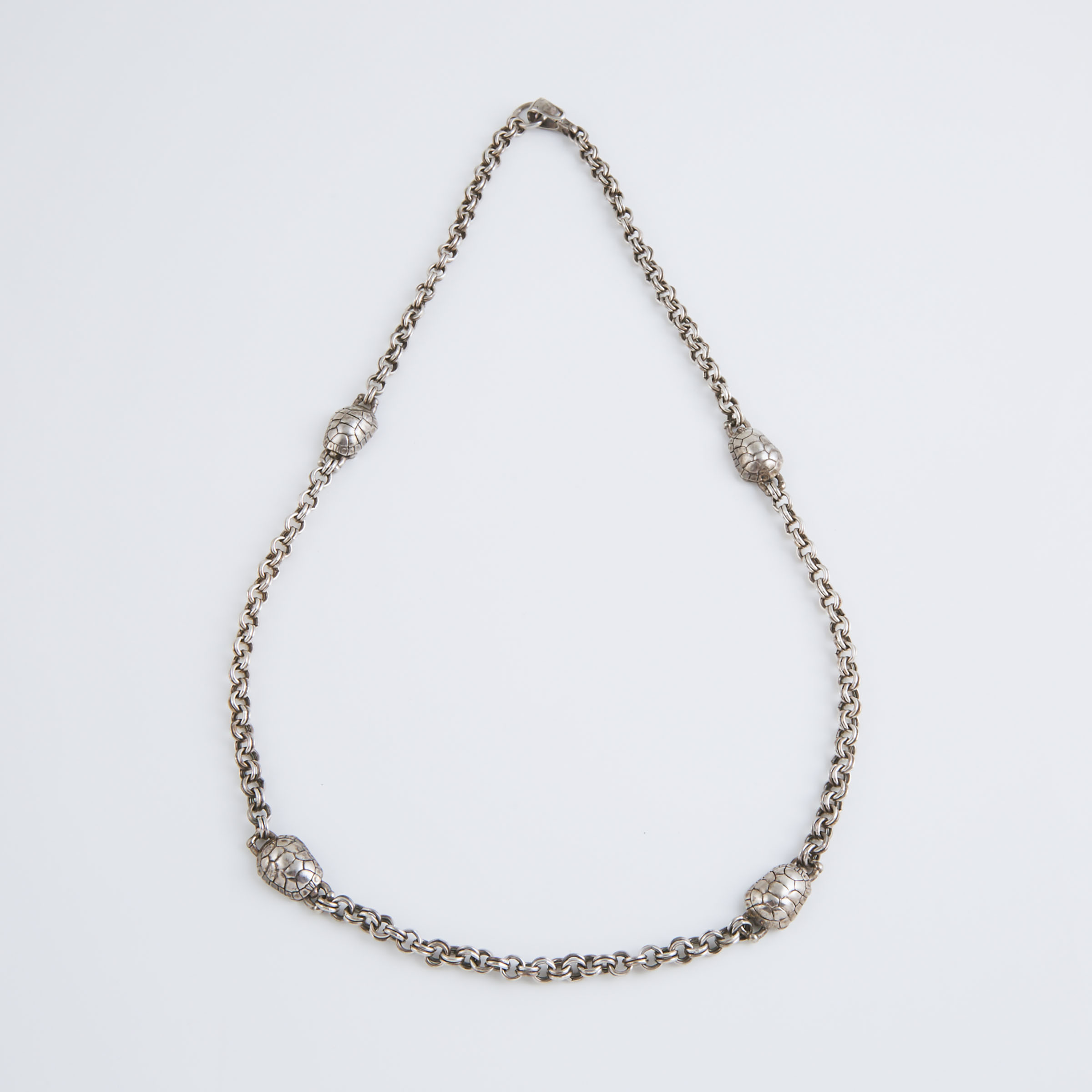 Barry Kieselstein Cord Sterling Silver Necklace