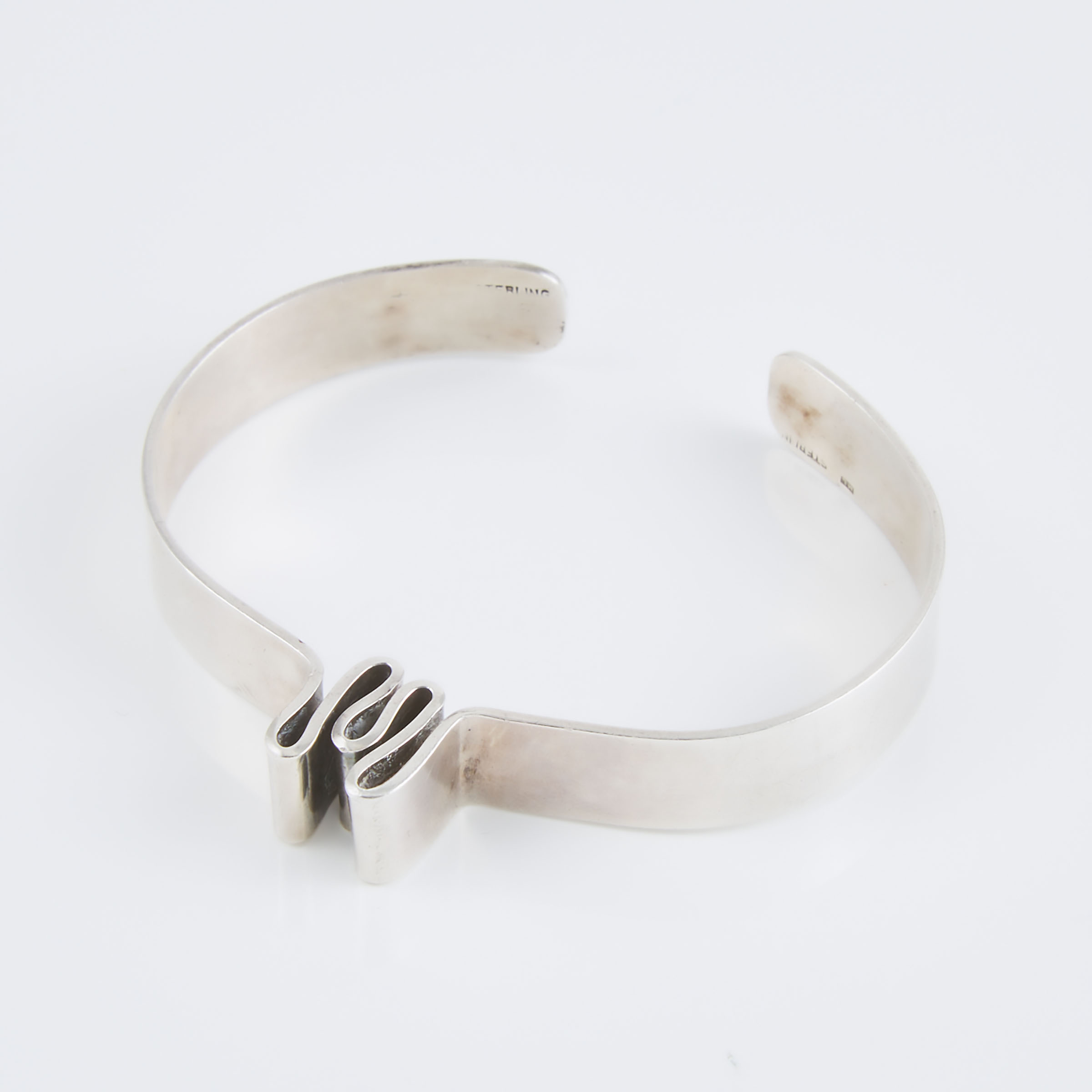 Michael Letki Canadian Sterling Silver Open Bangle