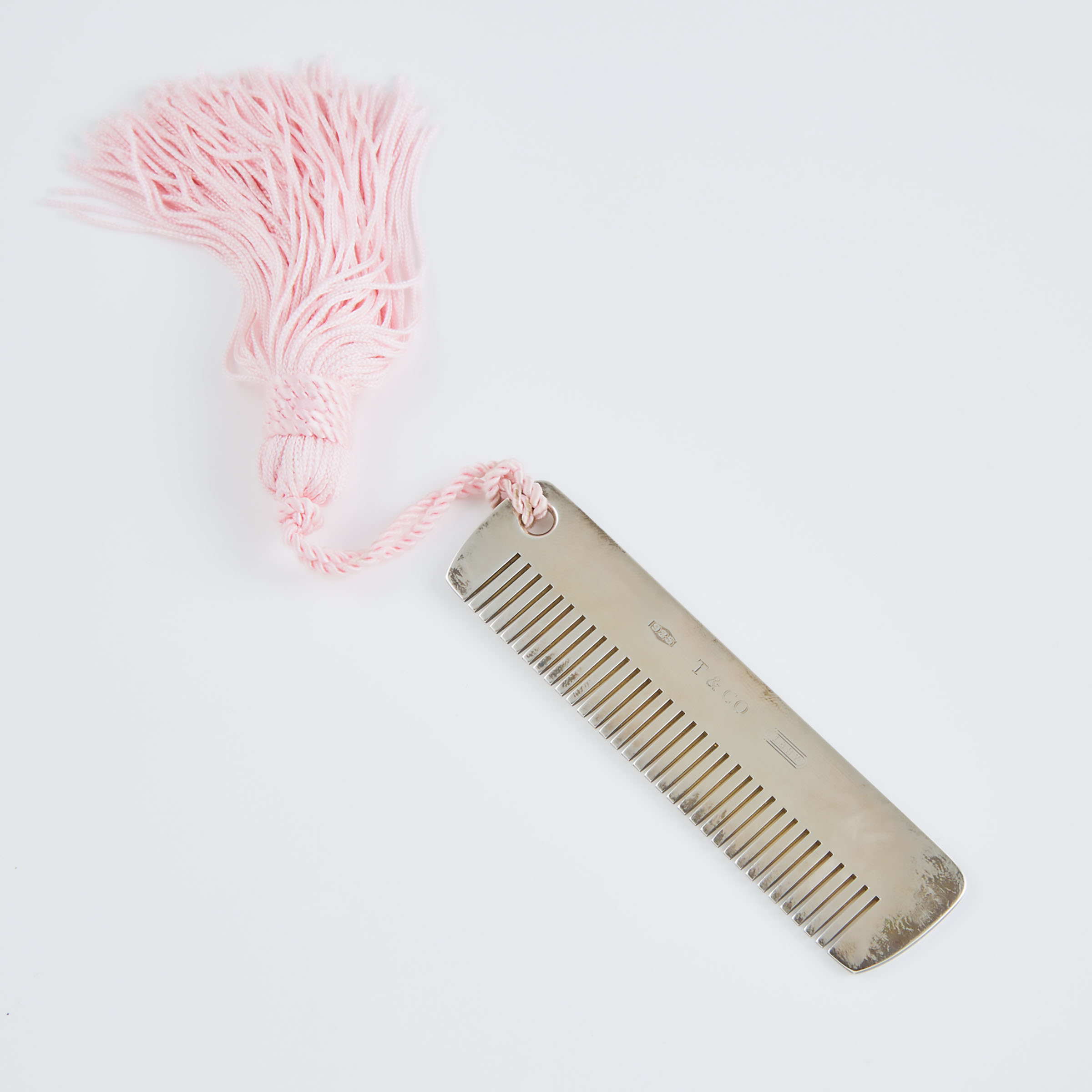 Tiffany & Co. Sterling Silver '1837' Baby Comb