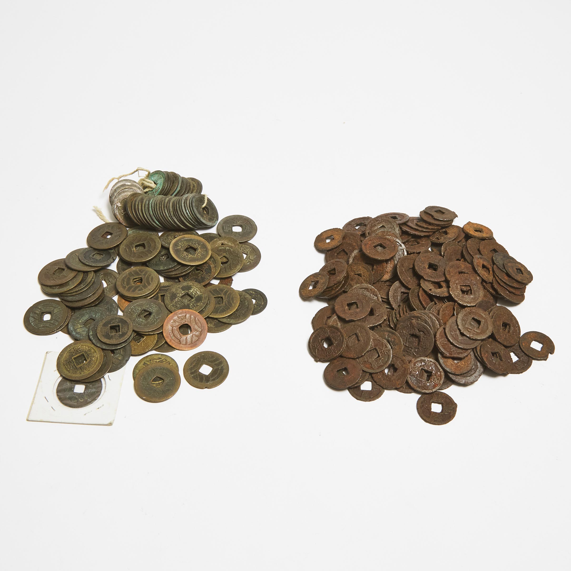 A Group of Two Hundred and Ninety-Five Japanese Coins, Mostly Edo Period