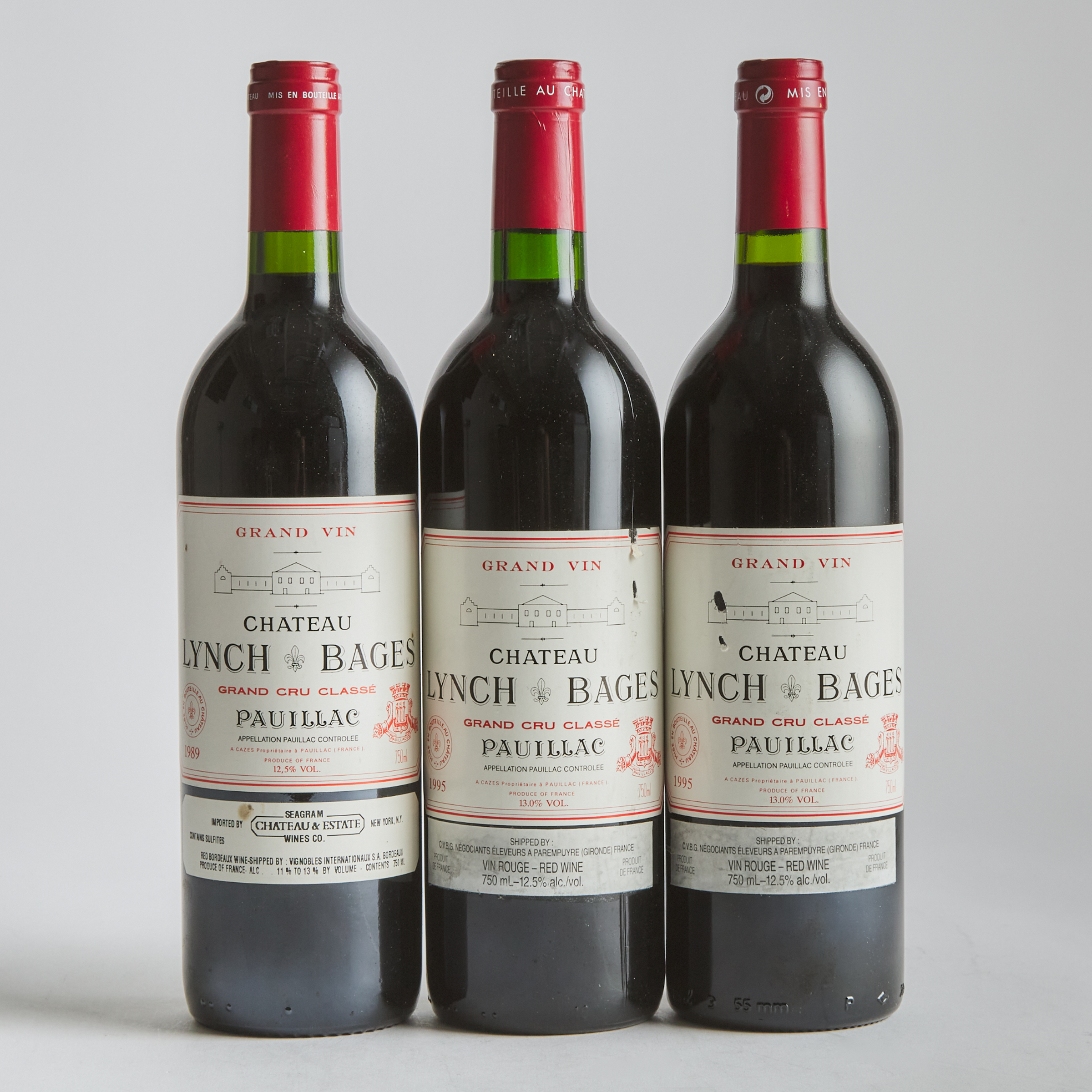 CHÂTEAU LYNCH-BAGES 1989 (1) WA 95
CHÂTEAU LYNCH-BAGES 1995 (2)