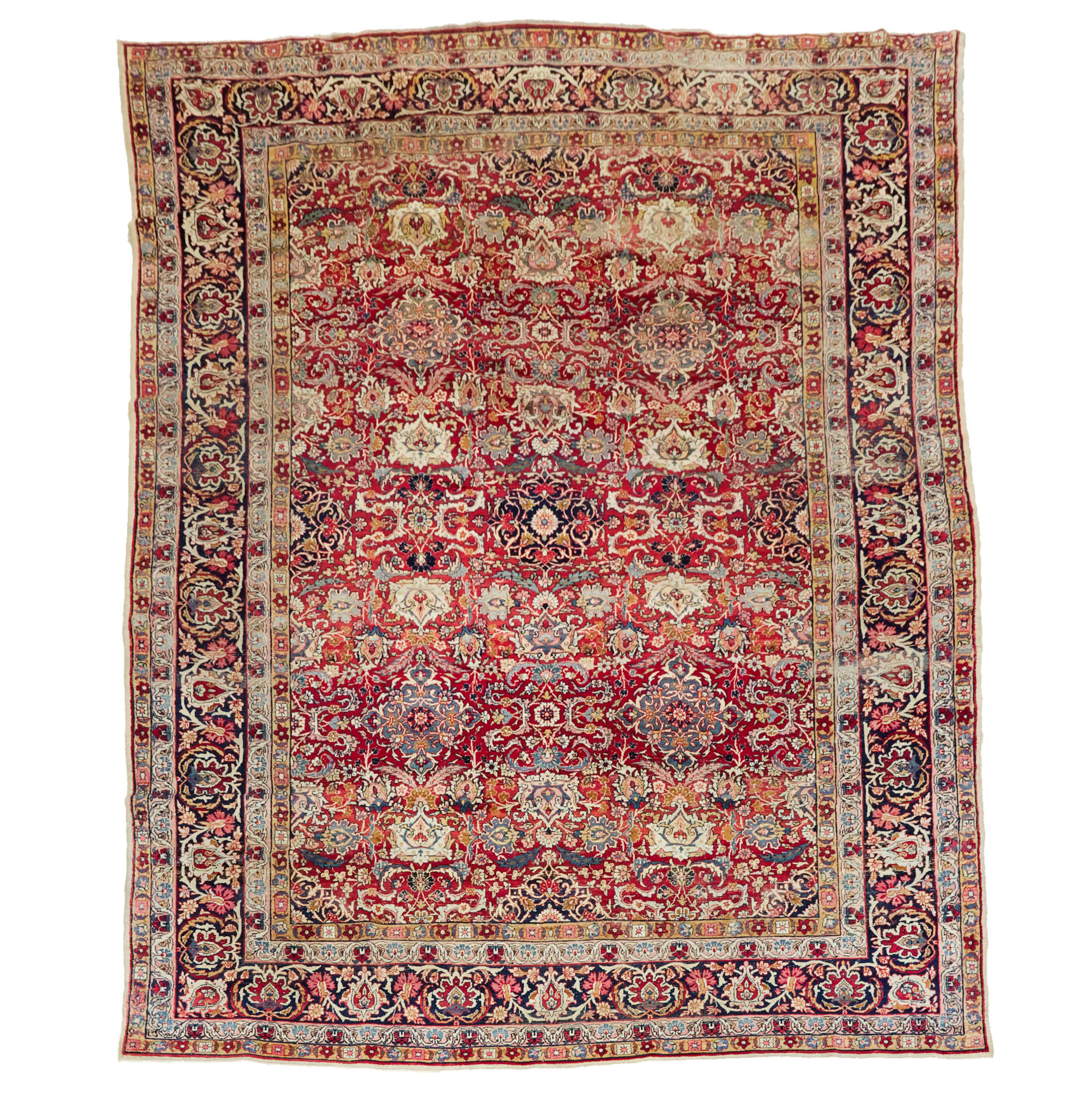 Lavar Kerman Carpet, Persian, c.1910/20
