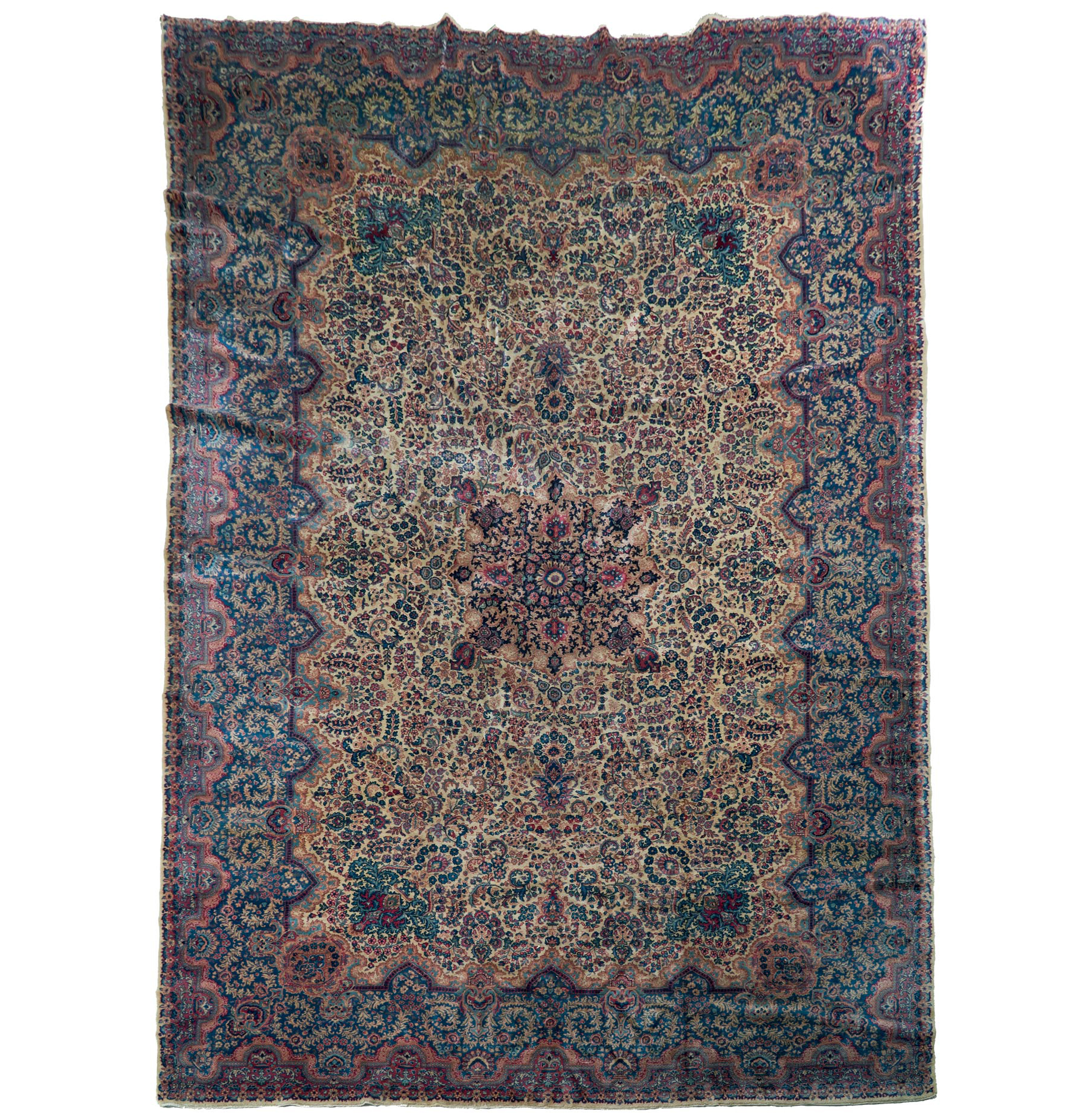 Indian Aubusson Design Sarouk Carpet, c.1930/40