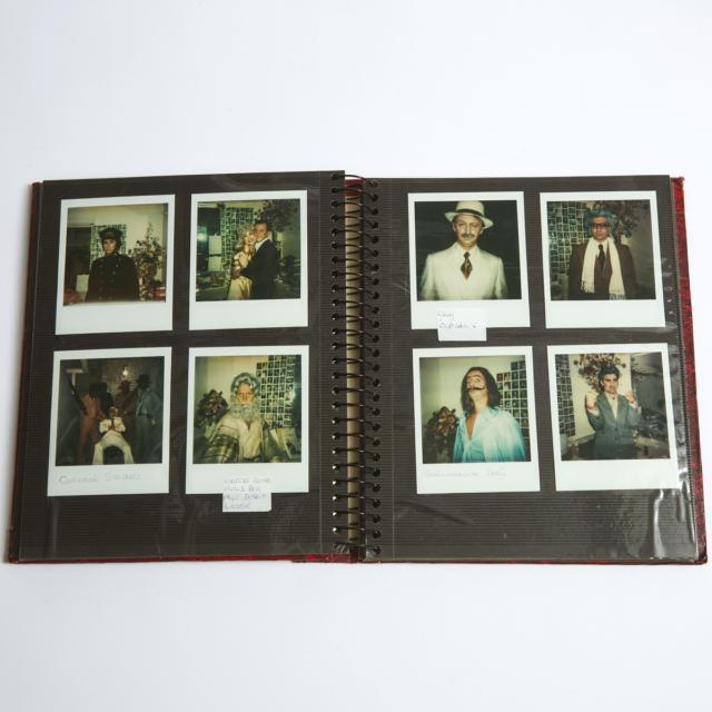 The Second City (SCTV): Album of Mostly Polaroid Photographs of John Candy, Eugene Levy, Catherine O’Hara, Andrea Martin, Joe Flaherty, Harold Ramis and Dave Thomas in Character Makeup, 1977-1979