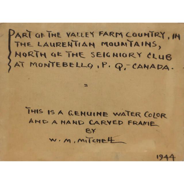 WILLARD MORSE MITCHELL (CANADIAN, 1879-1955)   