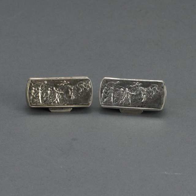 Four German Silver Small Boxes, 20th century