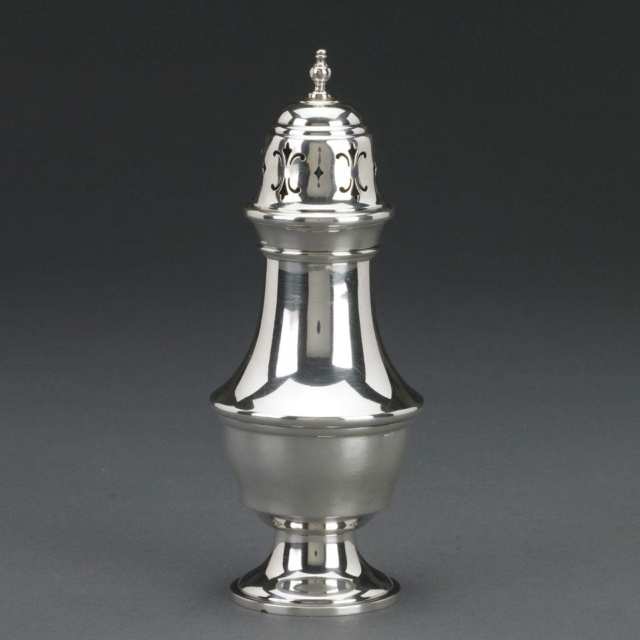 Canadian Silver Sugar Caster, Henry Birks & Sons, Montreal, Que., 1948