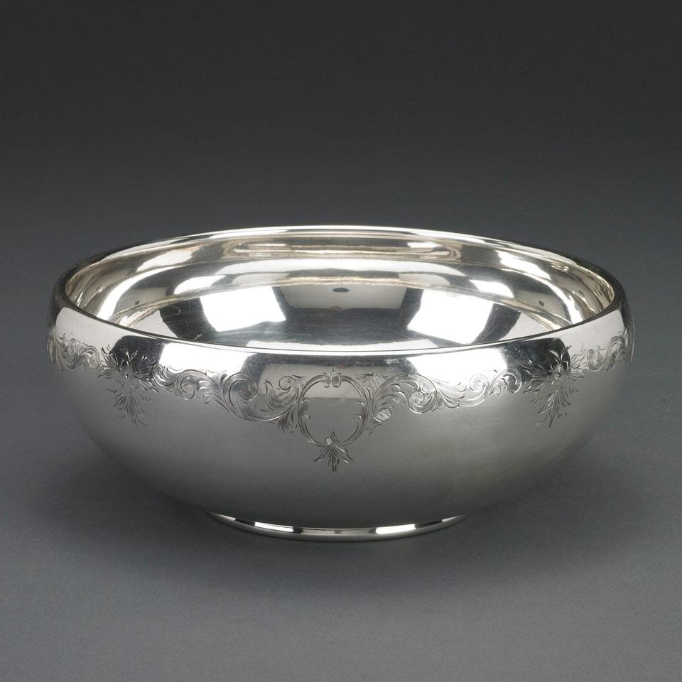 Canadian Silver Bowl, Henry Birks & Sons, Montreal, Que., 1948