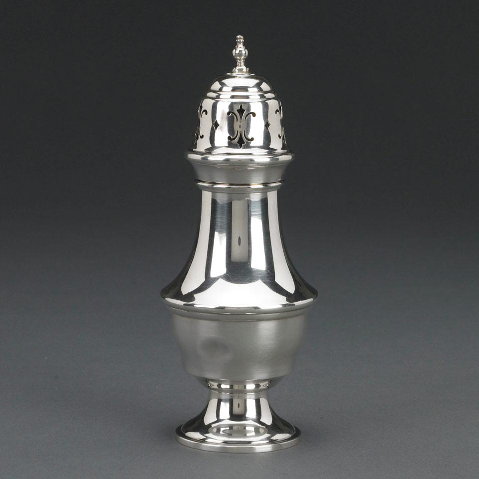 Canadian Silver Sugar Caster, Henry Birks & Sons, Montreal, Que., 1948