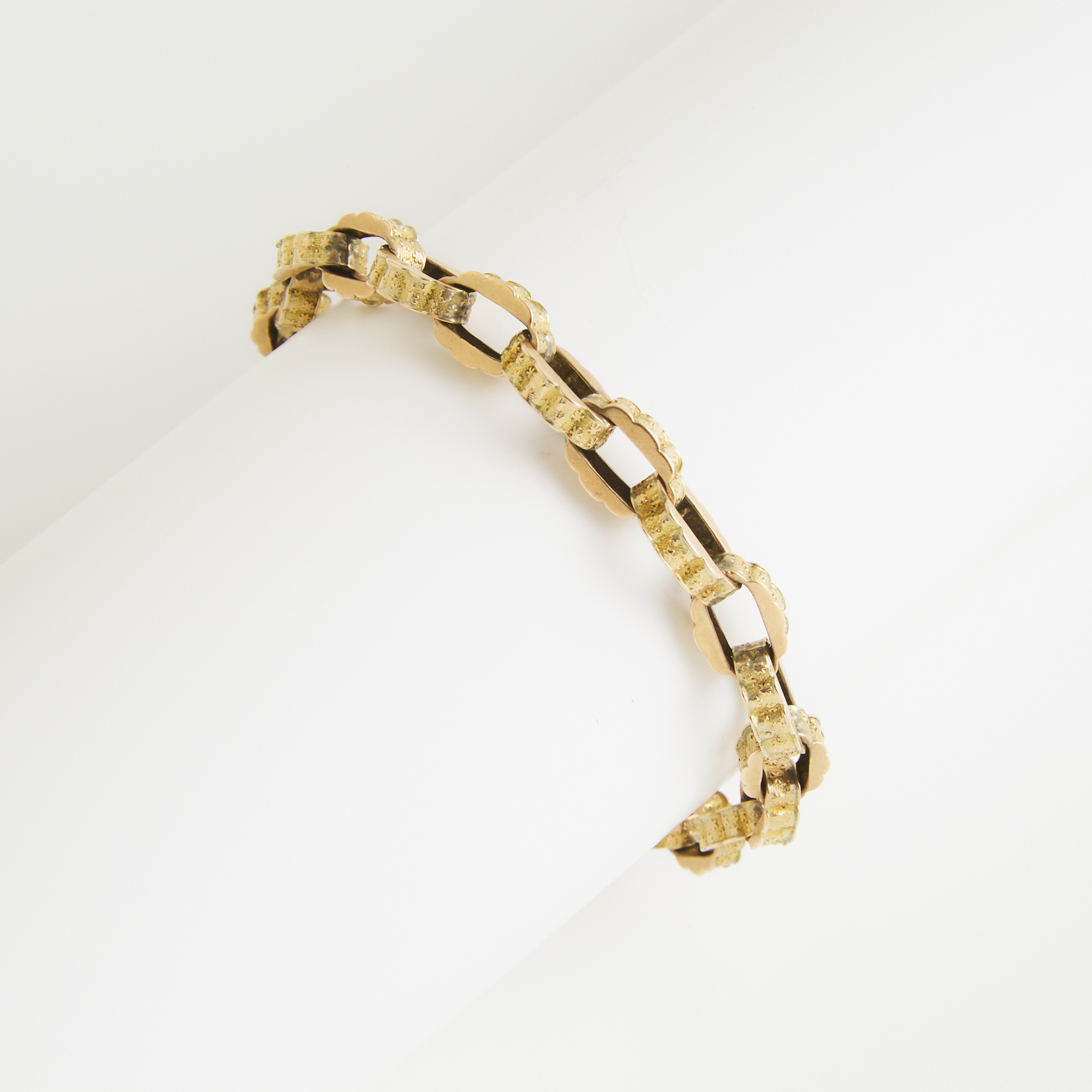 9k Yellow Gold Link Bracelet
