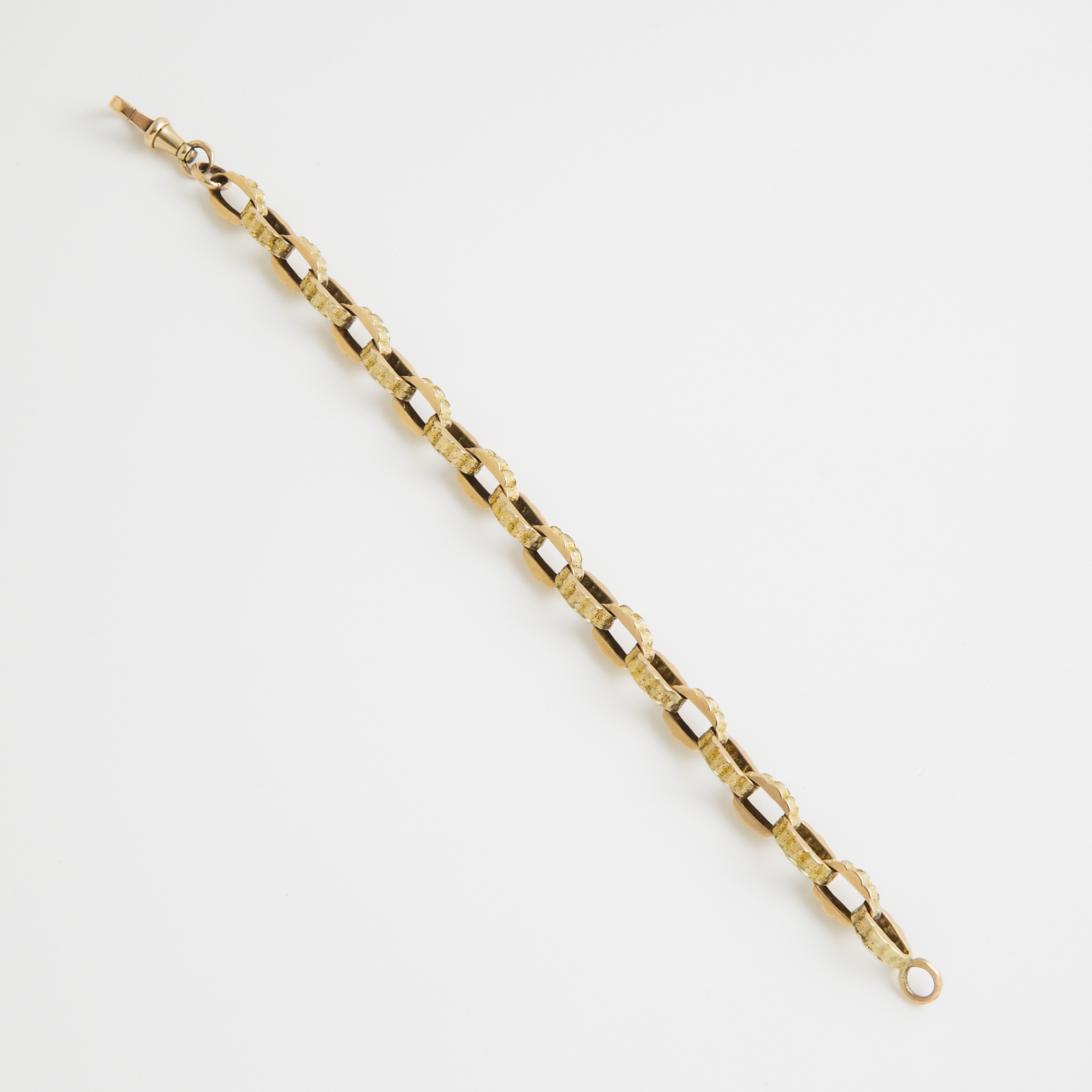 9k Yellow Gold Link Bracelet