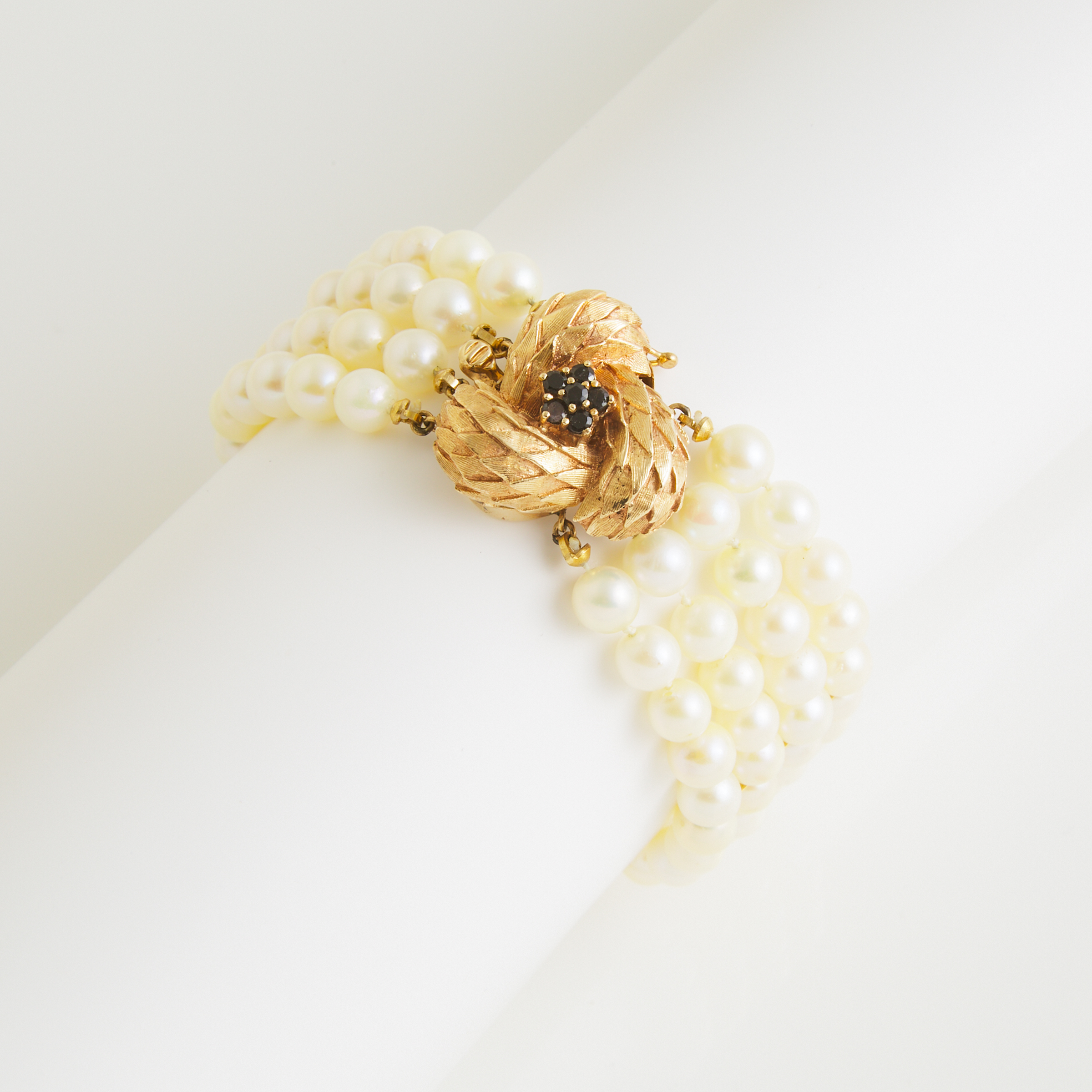 4-Strand Cultured Pearl Bracelet