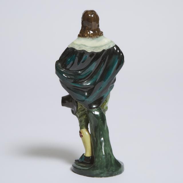 'A Cavalier', Rare Royal Doulton Figure, C.J. Noke, HN 369, 1920