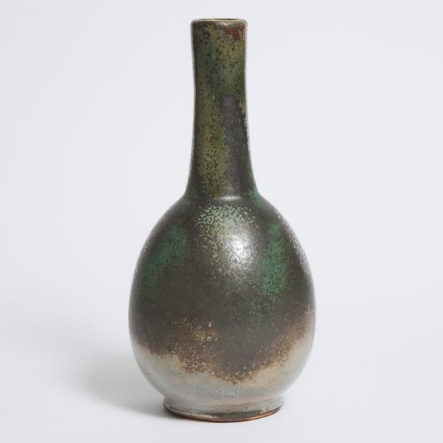 Robert Archambeau (Canadian, 1933-2022), Glazed Stoneware Vase, c.2000
