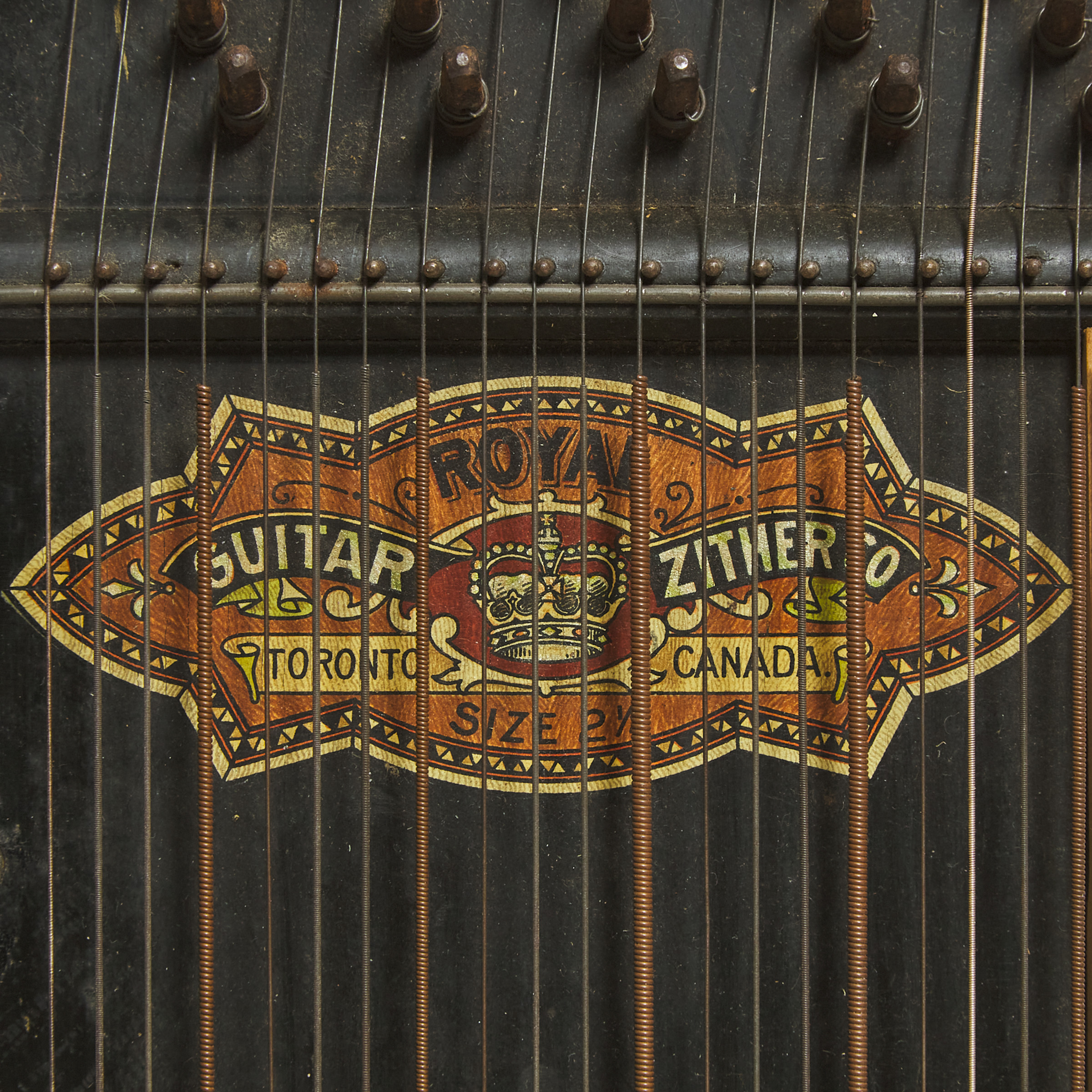 Royal Guitar Zither Company, Toronto, Canada, Zither, c.1900
