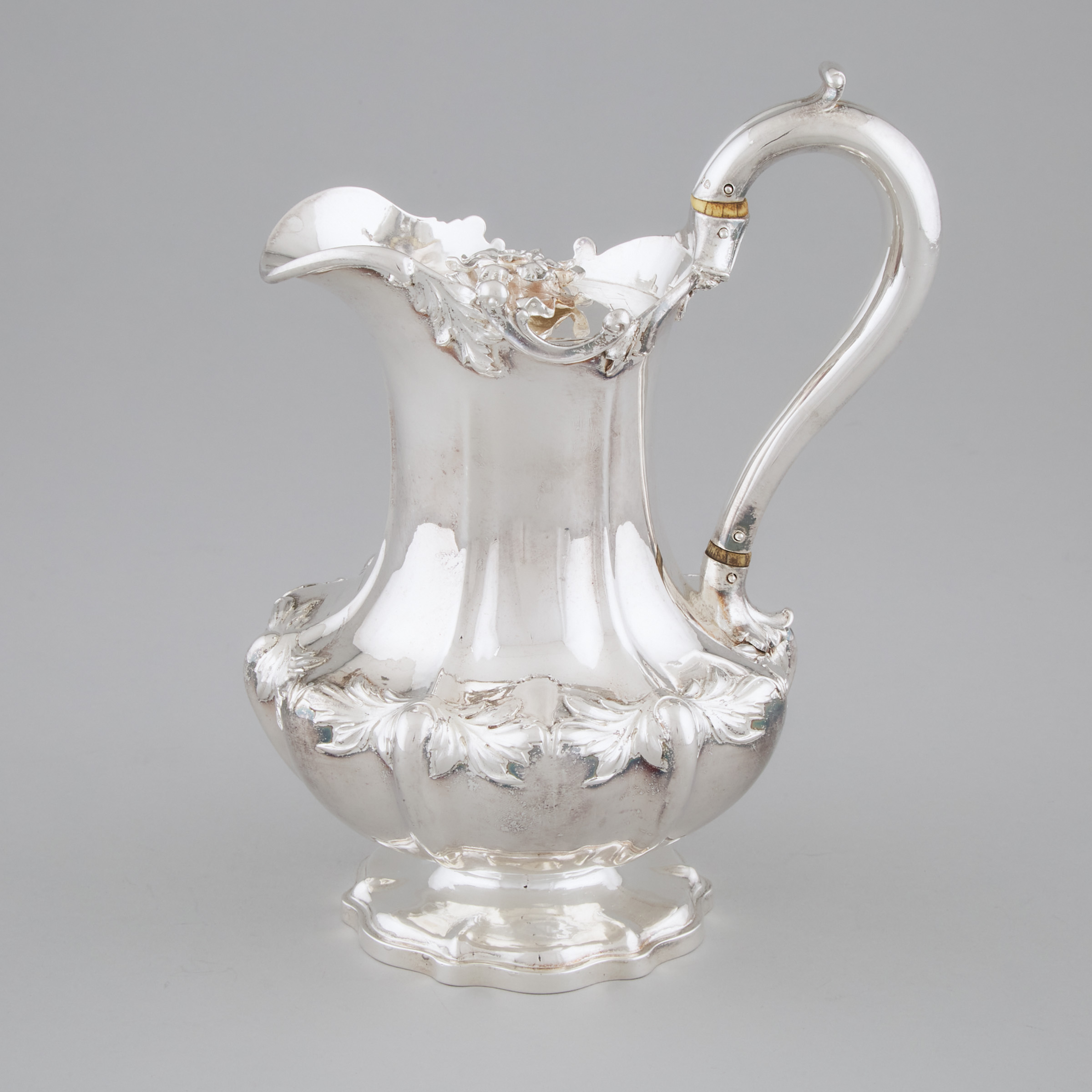 William IV Silver Hot Water Pot, Benjamin Preston, London, 1836