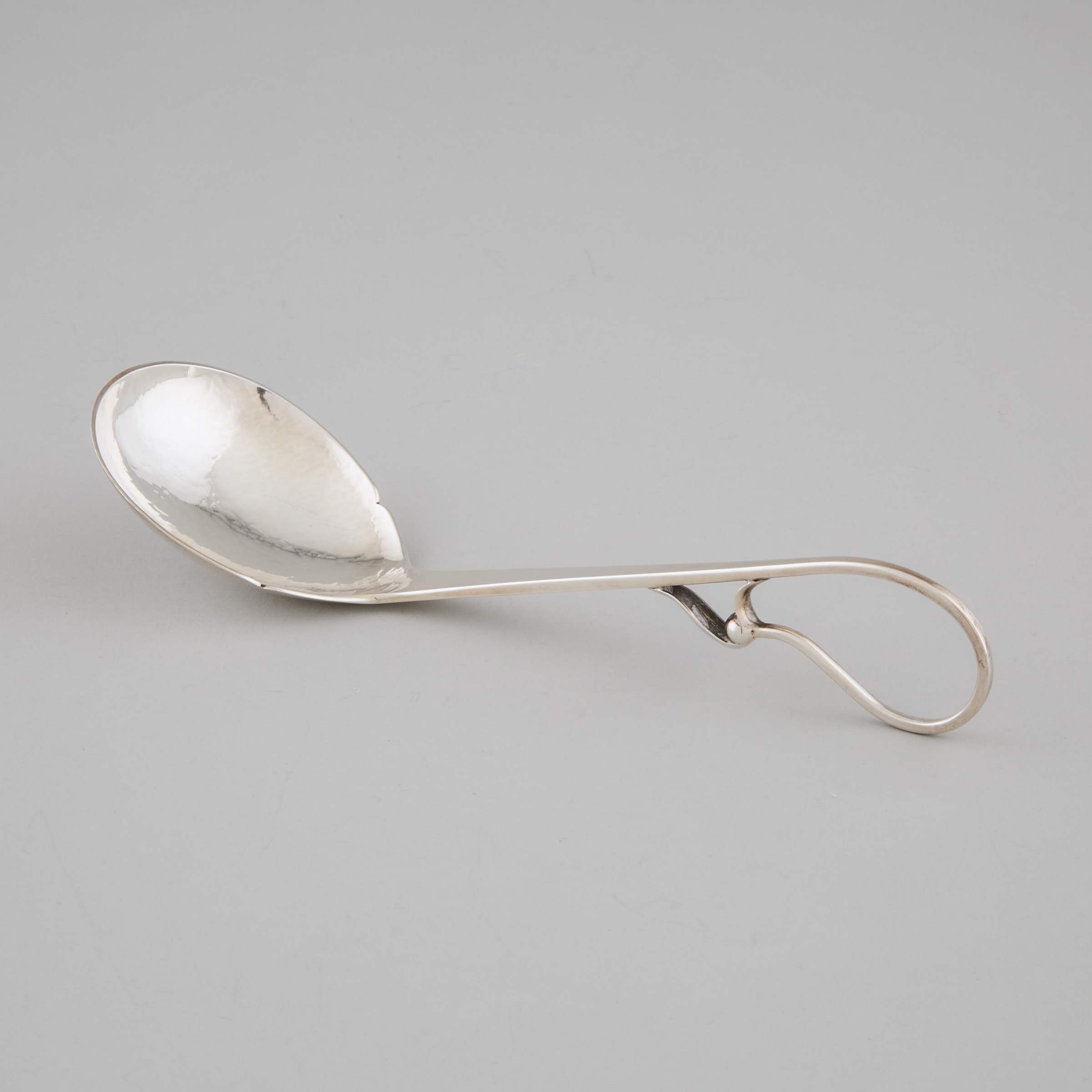 Canadian Silver Berry Spoon, Carl Poul Petersen, Montreal, Que., mid-20th century