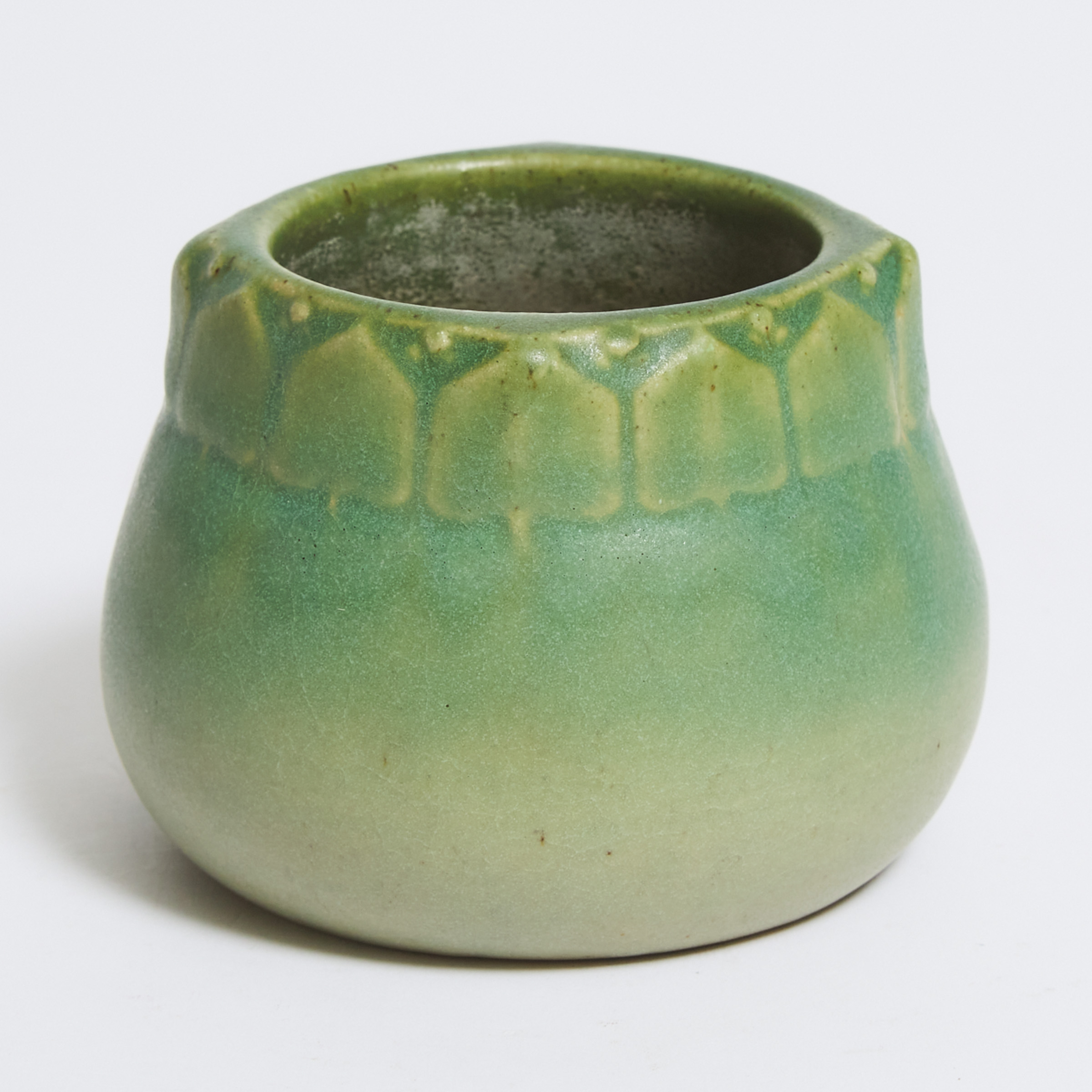 Rookwood Green Matte Glazed Small Vase, 1909
