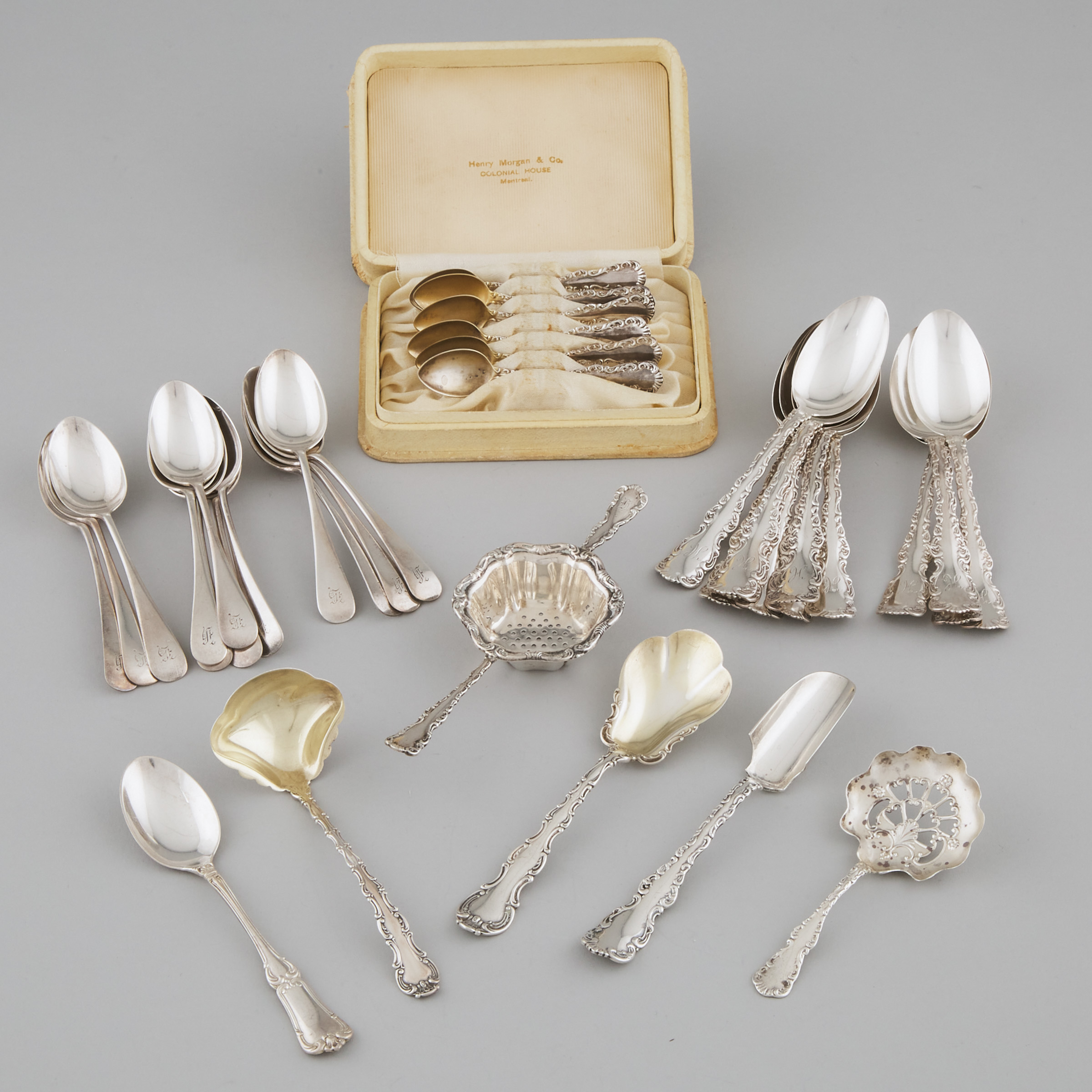 Group of Canadian Silver Flatware, 20th century
