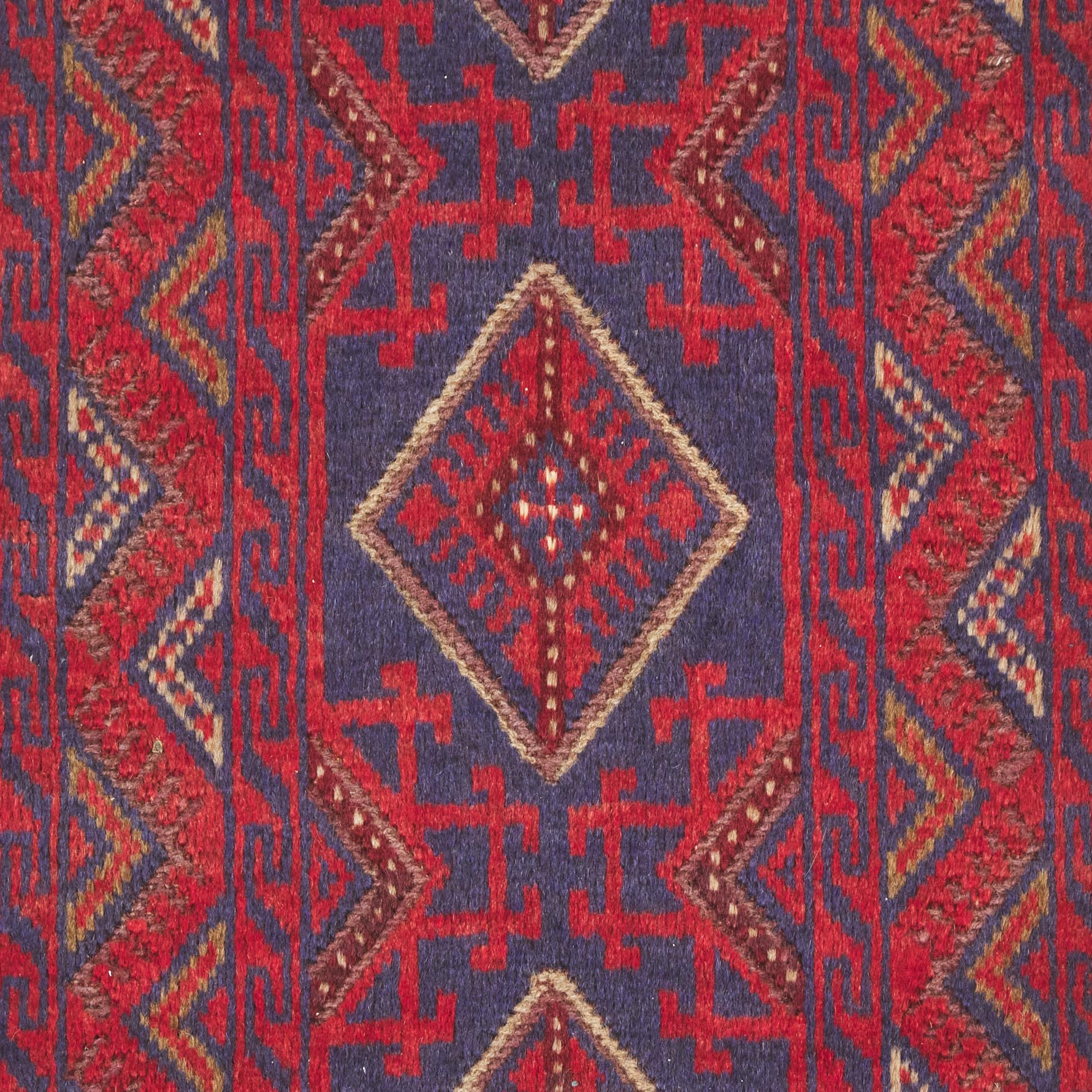 Afghan Mixed Weave Belouchi Runner, c.1970/80