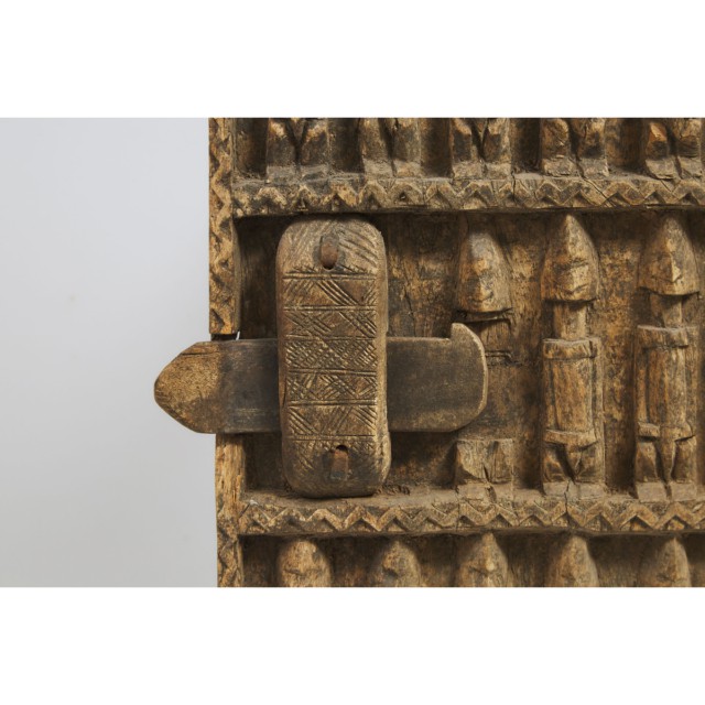 Dogon Granary Door, Mali, West Africa, early to mid 20th century