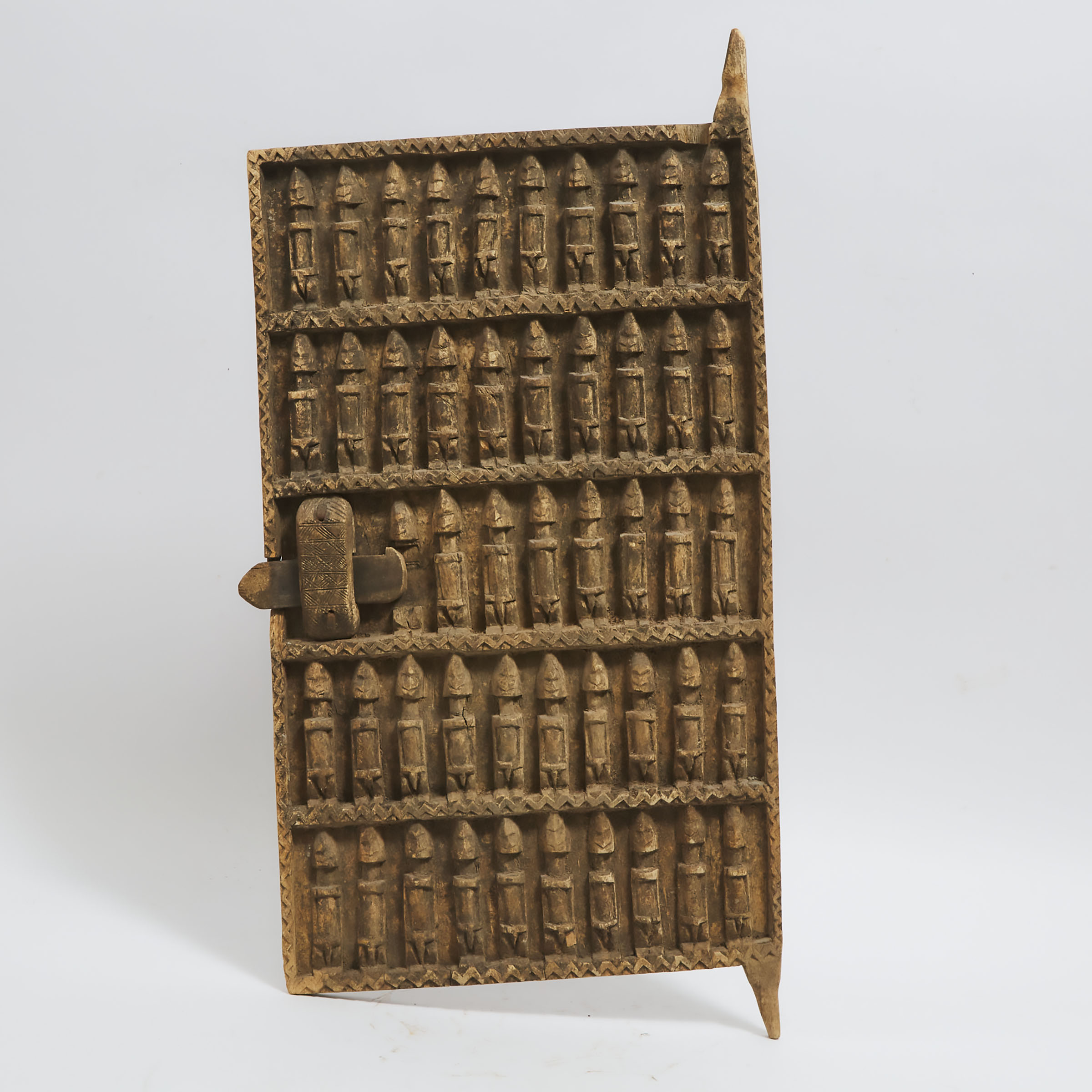 Dogon Granary Door, Mali, West Africa, early to mid 20th century