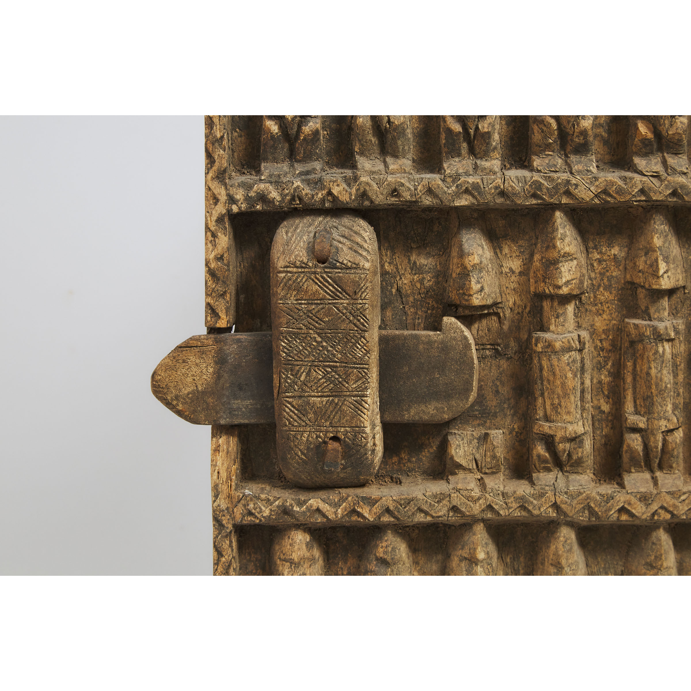 Dogon Granary Door, Mali, West Africa, early to mid 20th century