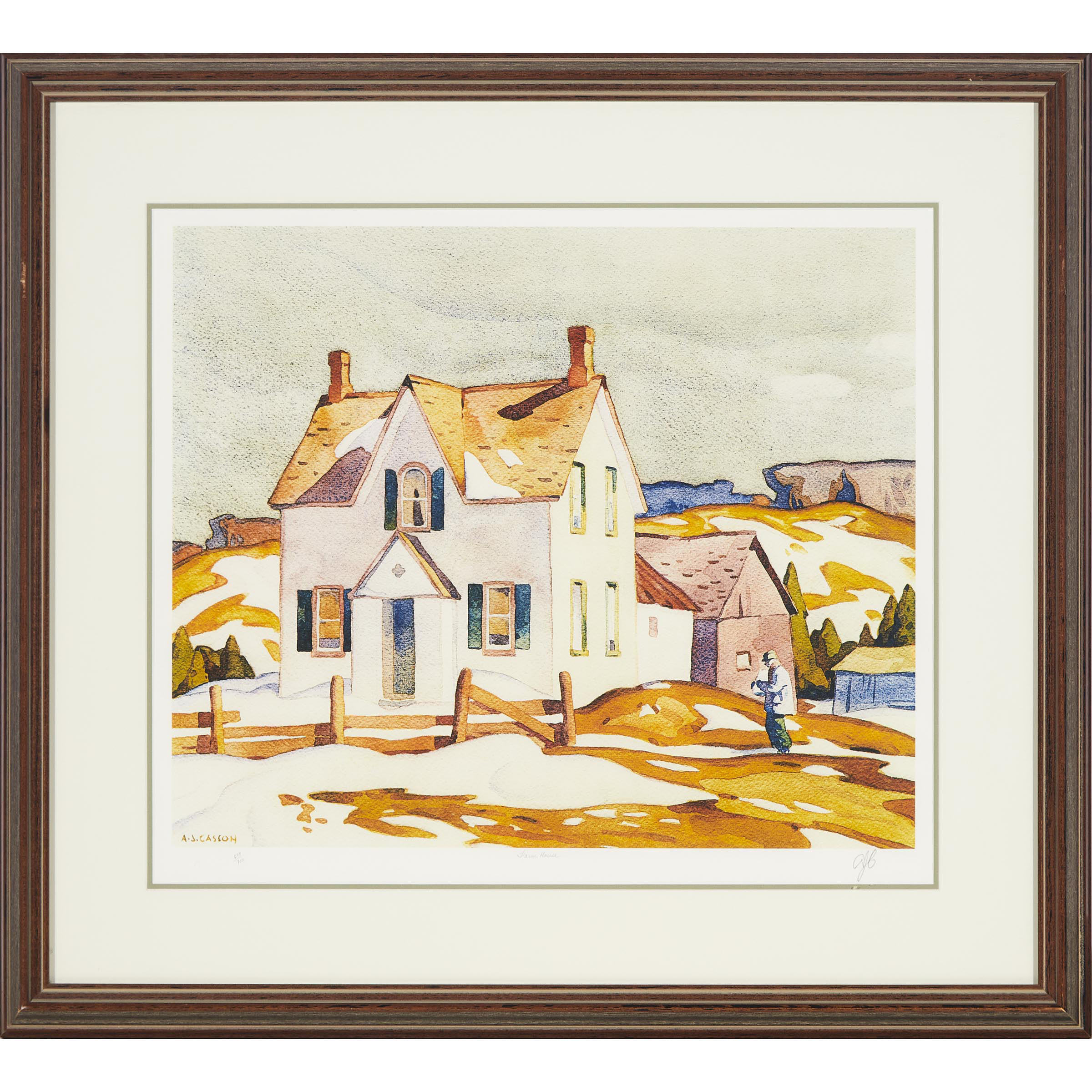 Alfred Joseph (A.J.) Casson, OSA, PRCA (1898-1992), Canadian