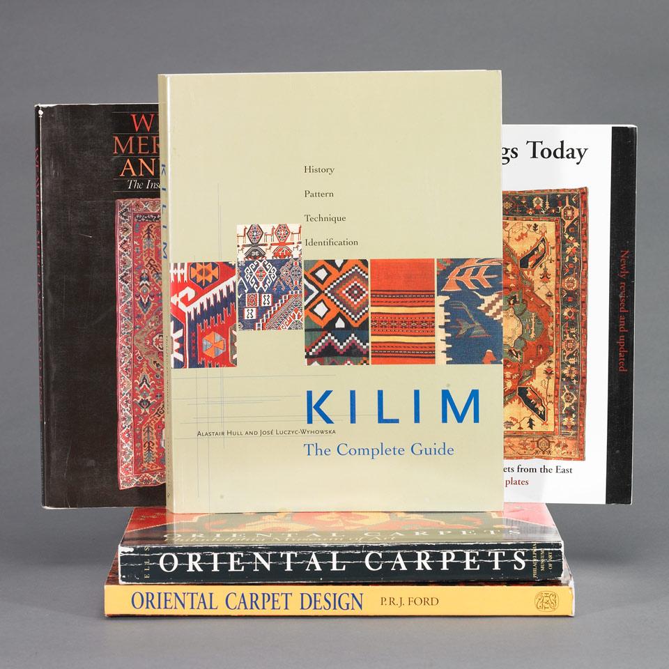 Assorted Books on Carpets and Textiles