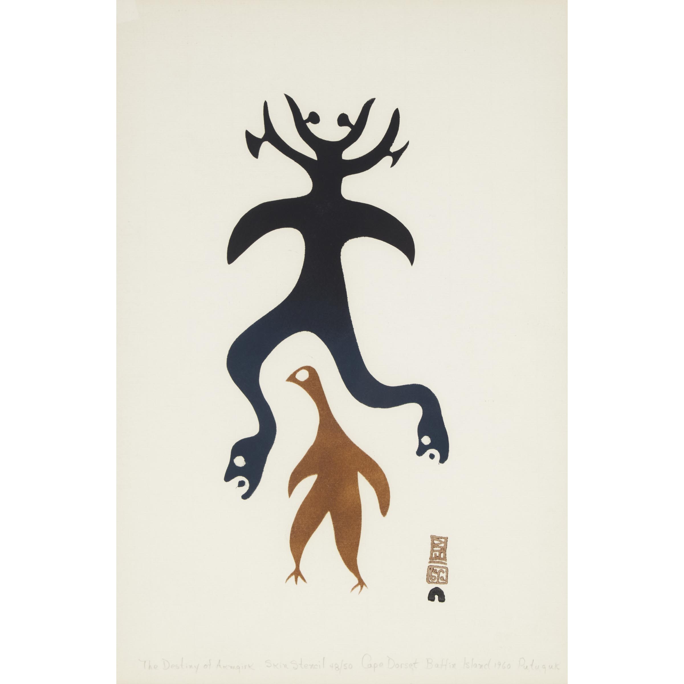 Pootoogook Kingwatsiak ᐳᑐᒍ (b. 1936)