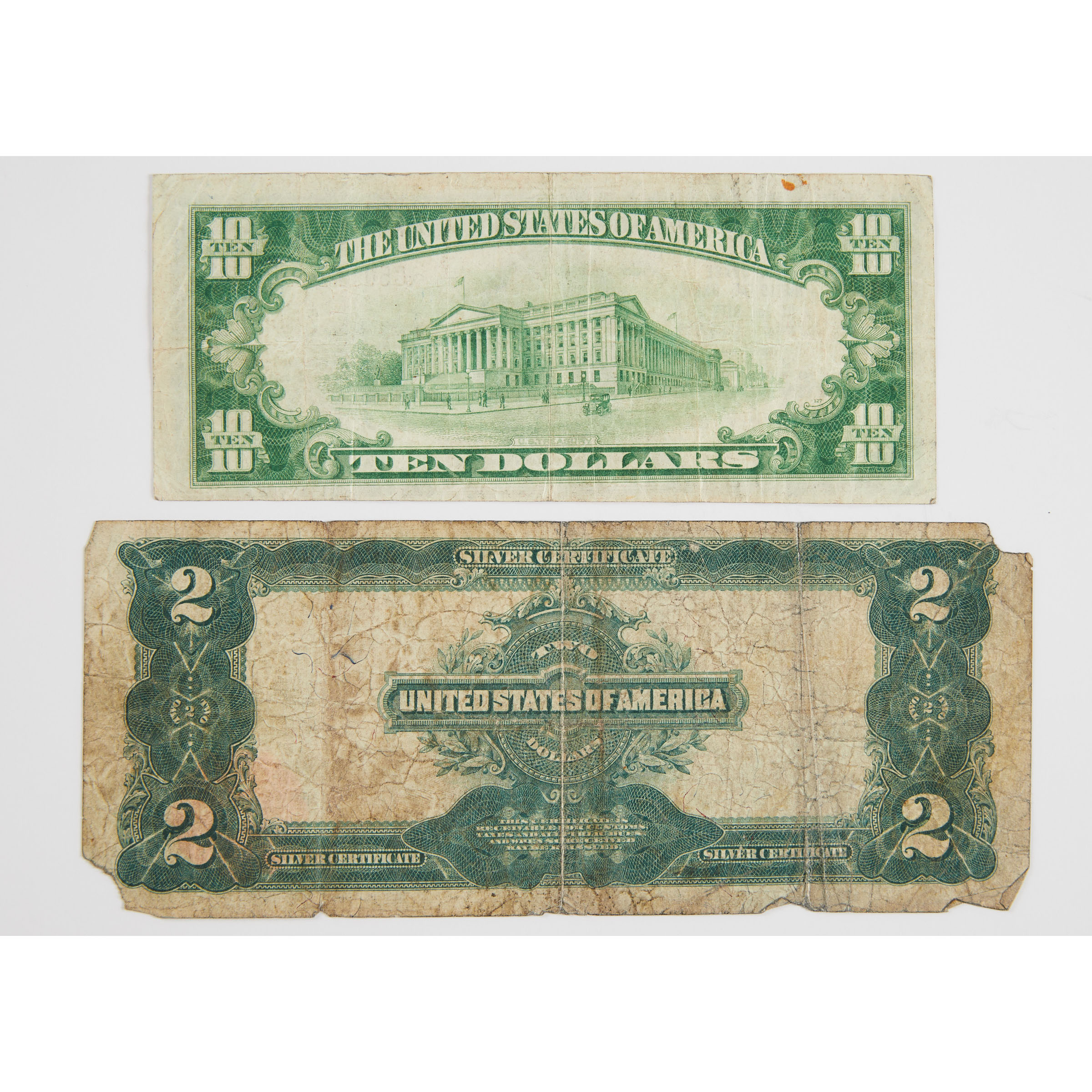 Two American Bank Notes