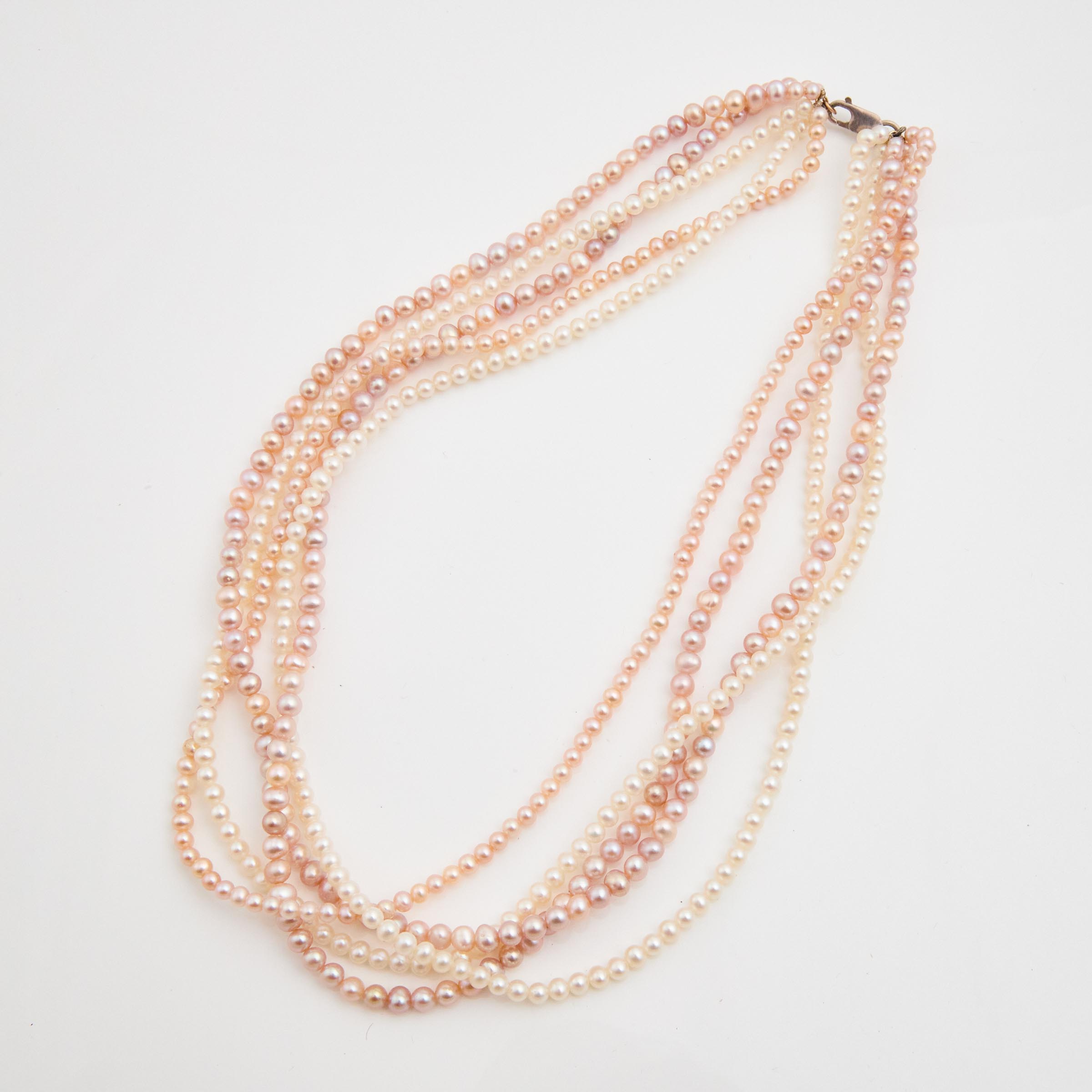 Five-Strand Freshwater Pearl Necklace