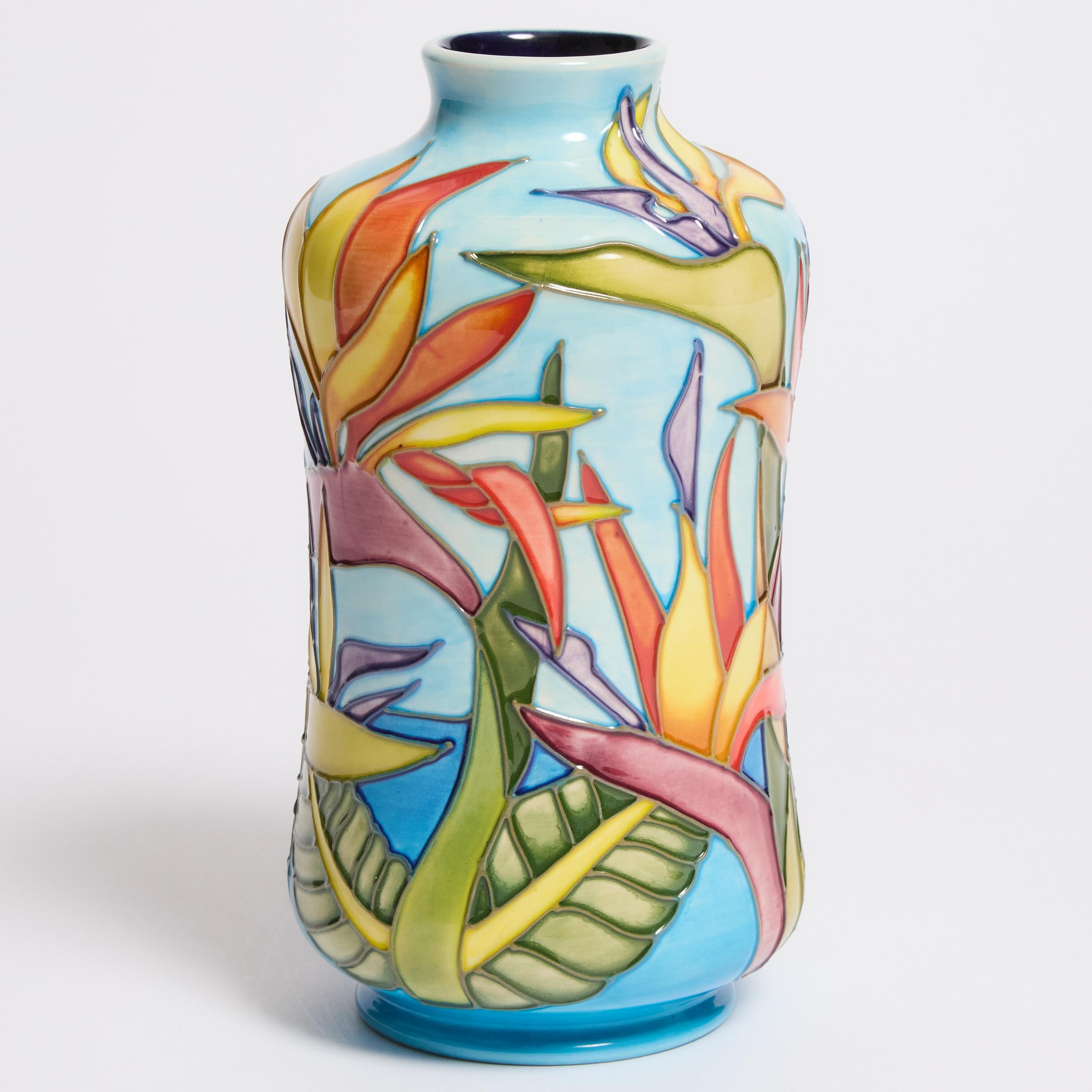 Moorcroft 'California' Vase, Jeanne McDougall, 1998
