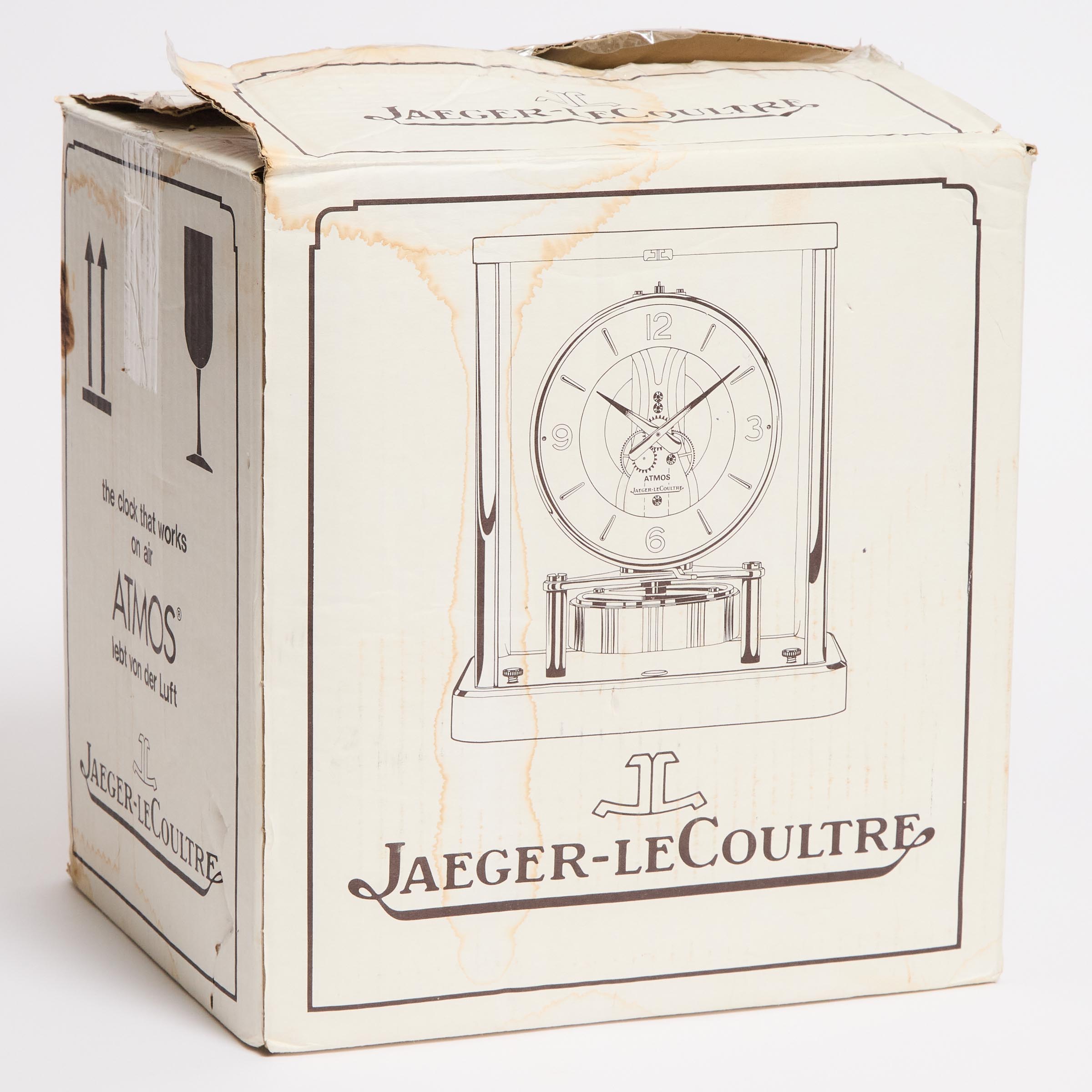 Jaeger-LeCoultre 'Atmos' Table Clock, c.1995