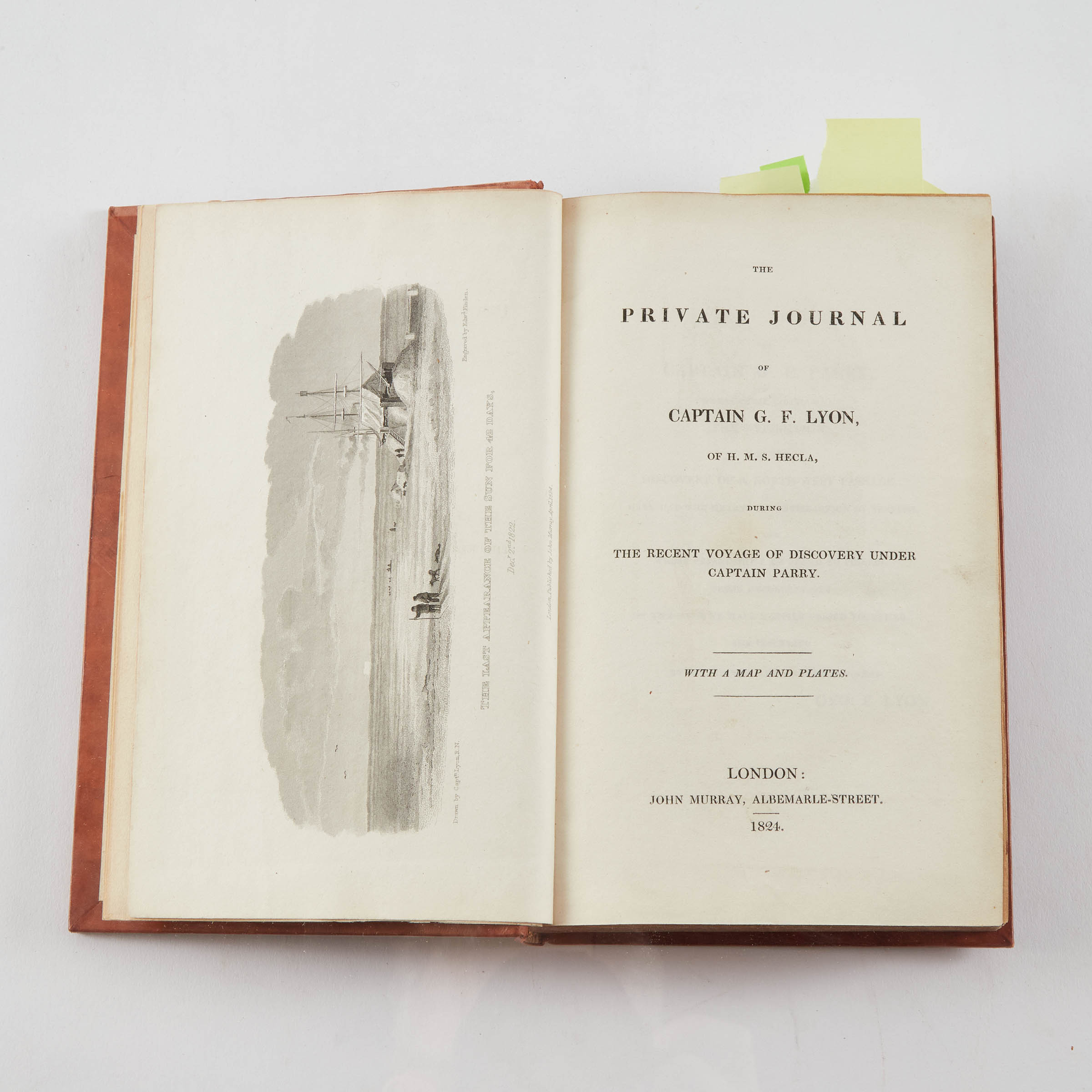 Captain G. F. Lyon (1796-1832)