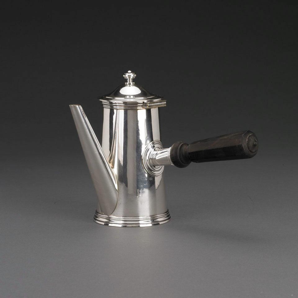 French Silver Plated Coffee Pot, Christofle, early 20th century