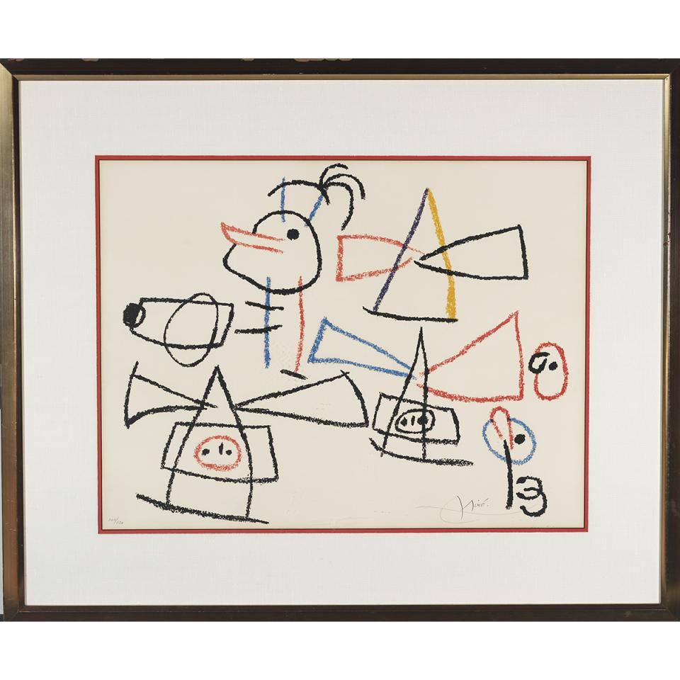 Joan Miro  (1893-1983)
