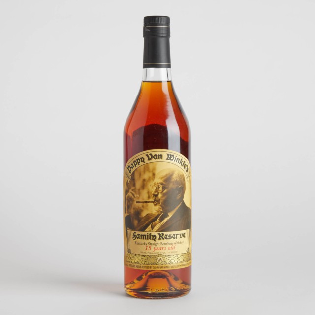 Pappy Van Winkle Family Reserve Kentucky Straight Bourbon Whiskey 15 Years (One 750 ML)