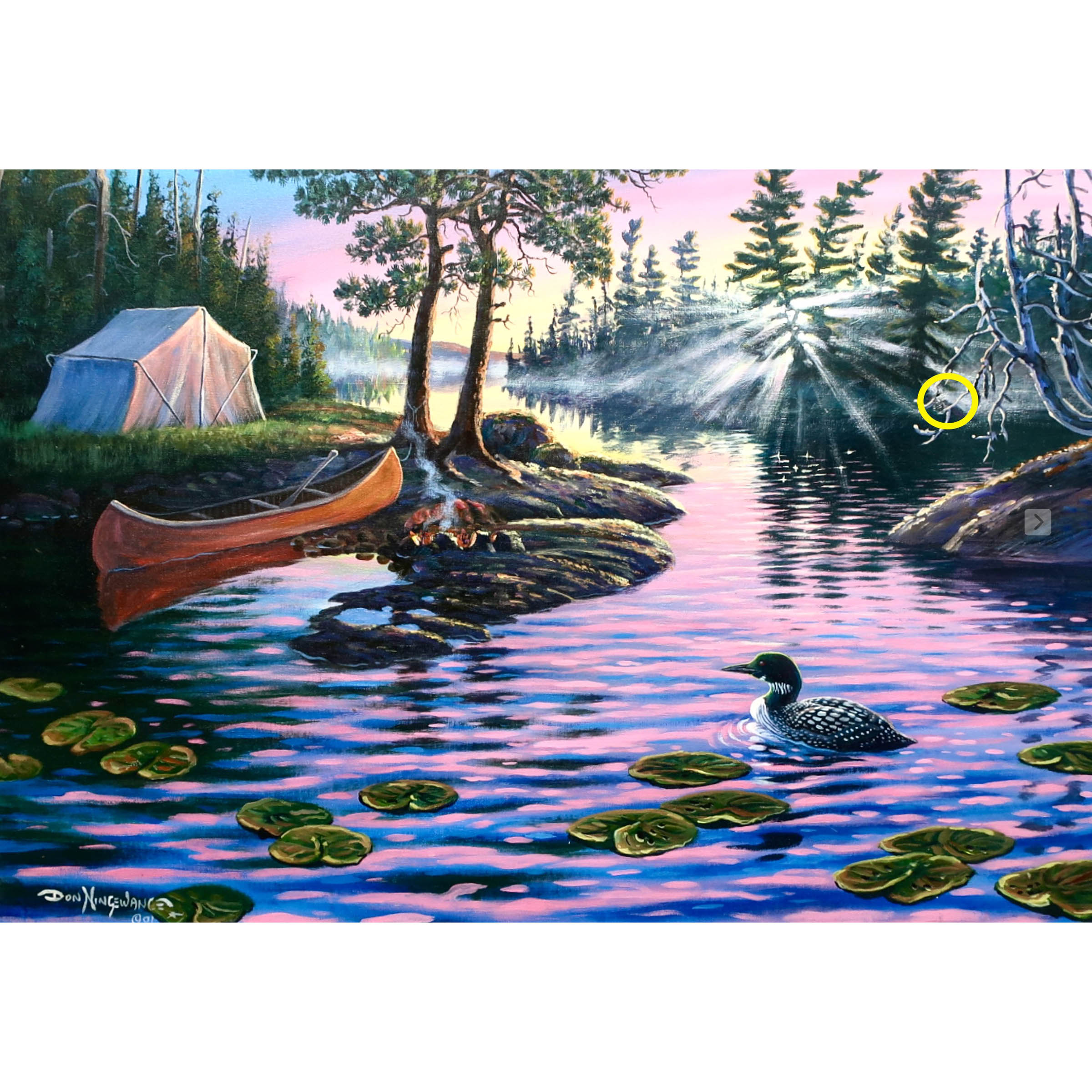 DON NINGEWANCE (CANADIAN, B.1948)