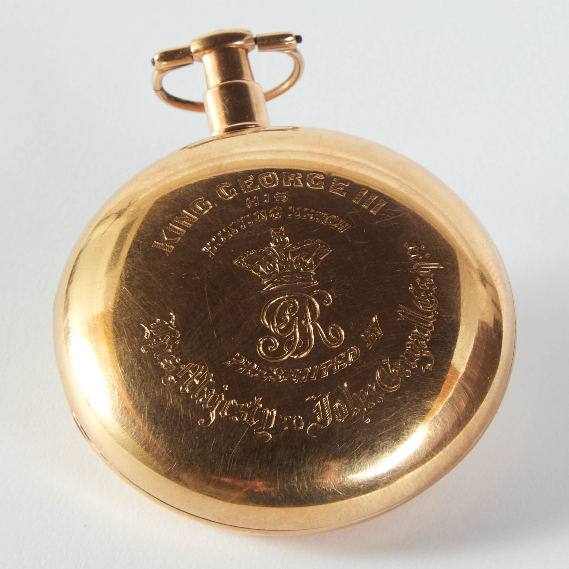 King George III's Gold Hunting Cased Pocket Watch Presented to John Engall, Esq., Recordon, Late Emery's, London, c.1803